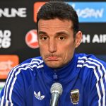 Scaloni y posible Messi en conferencia previa al debut mundialista