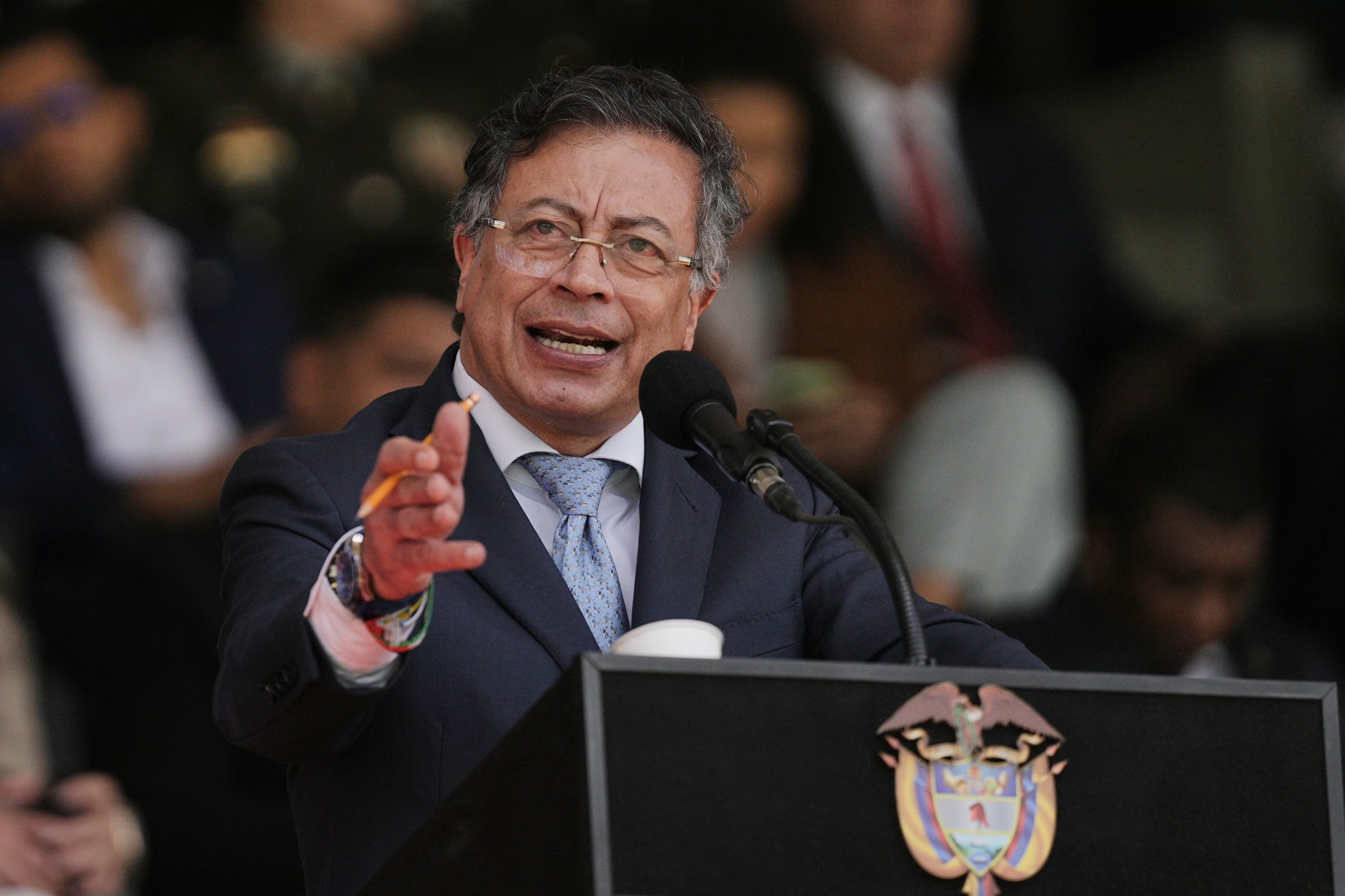 La denuncia argumenta que la suspensión del presidente de la República solo puede ser ordenada por el Senado, previa acusación de la Cámara de Representantes, debido al fuero presidencial - crédito Iván Valencia/AP