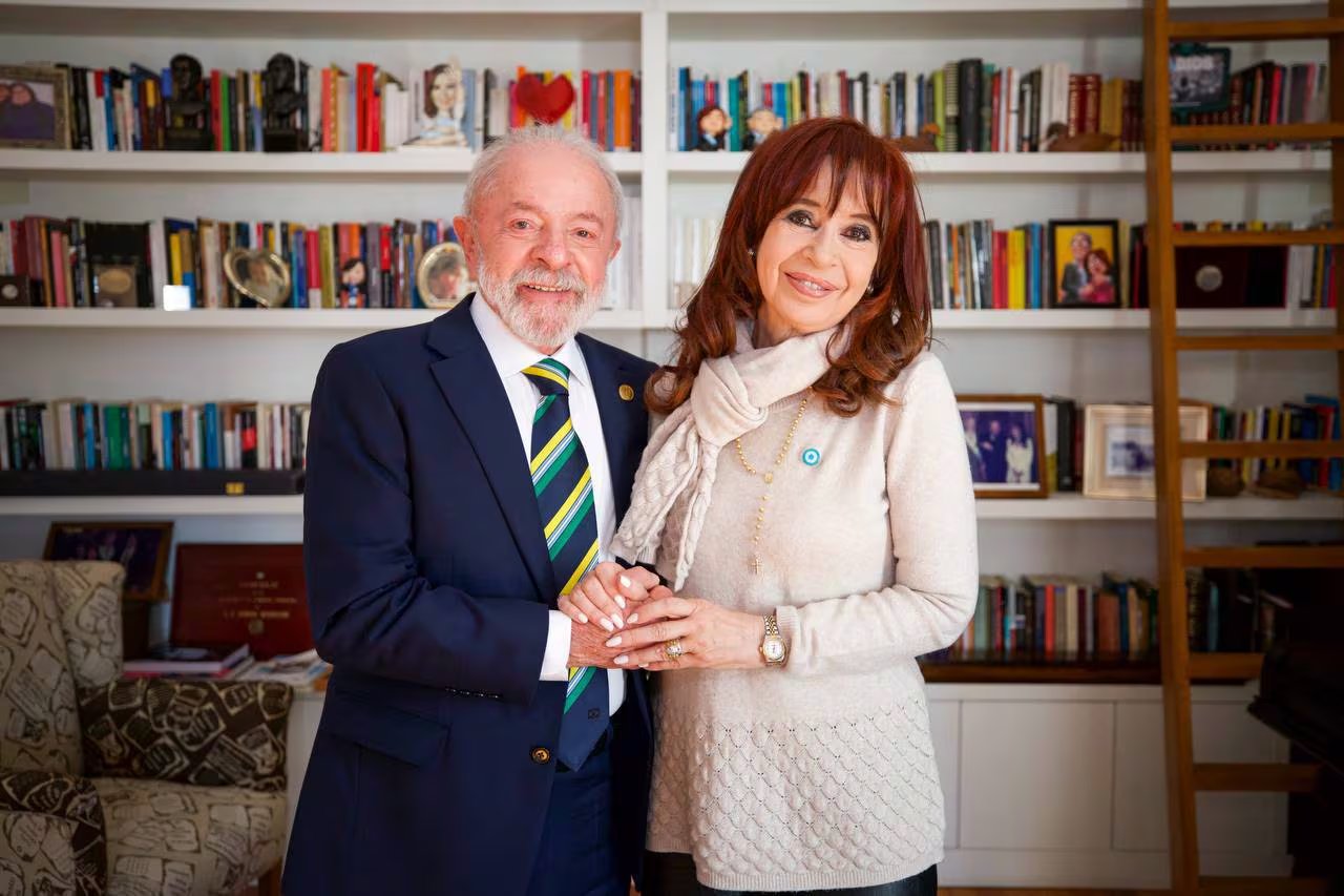 La visita de Lula Da Silva a Cristina Kirchner 