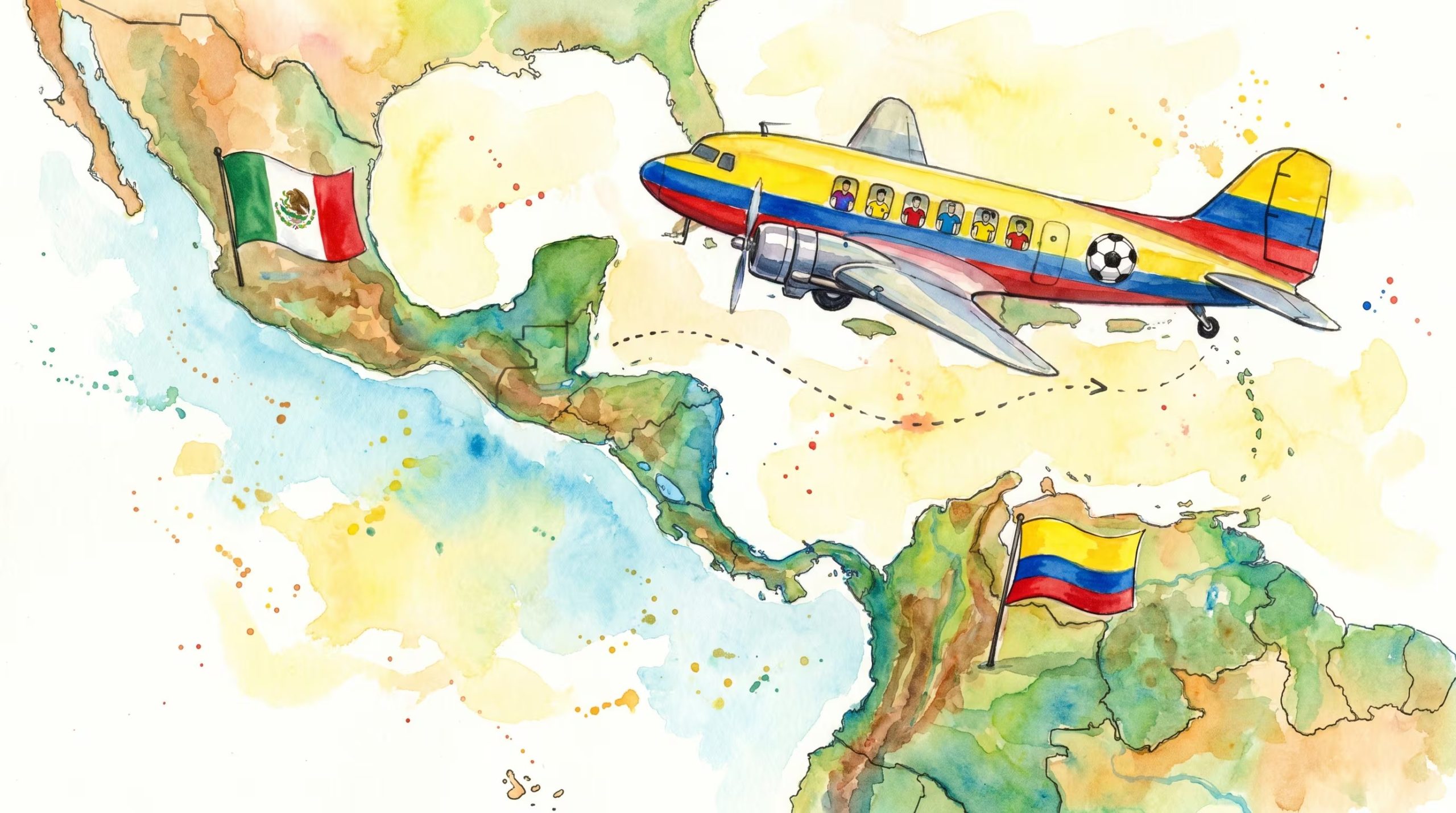 Las aerolíneas Volaris y Viva Aerobus ofrecen las tarifas más económicas en vuelos directos, con trayectos de poco más de cinco horas desde la capital colombiana, pero hay otras más - crédito Imagen Ilustrativa Infobae