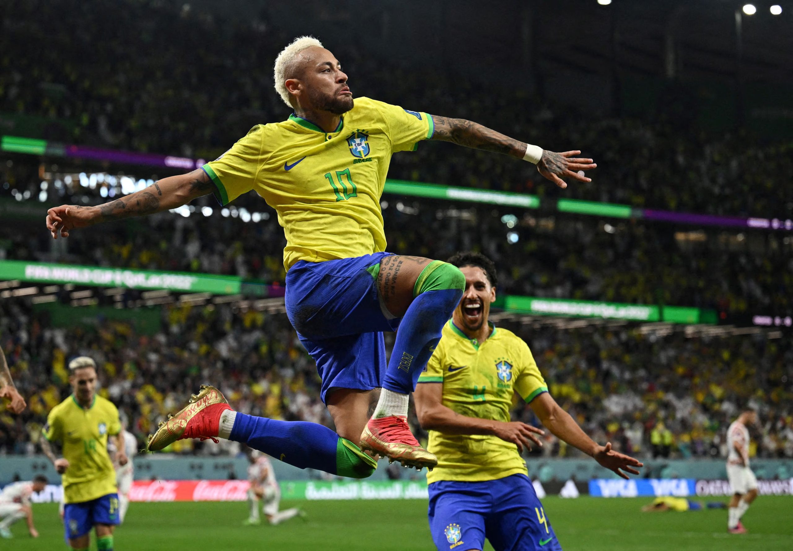 Neymar no estará en el campo de juego para el Brasil vs Marruecos. REUTERS/Dylan Martinez/File Photo