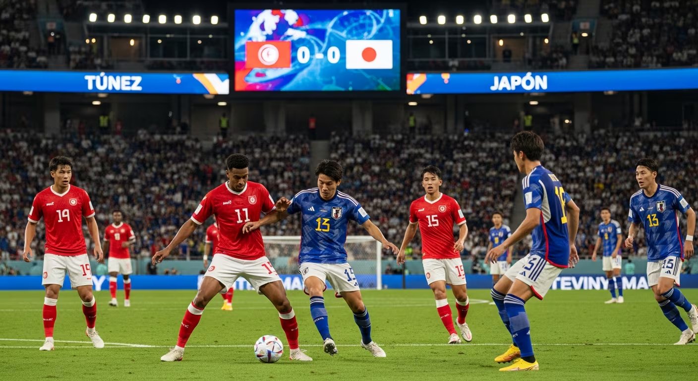 Túnez y Japón se enfrentarán en Monterrey por la fecha 2 del Mundial 2026 (Imagen Ilustrativa Infobae)