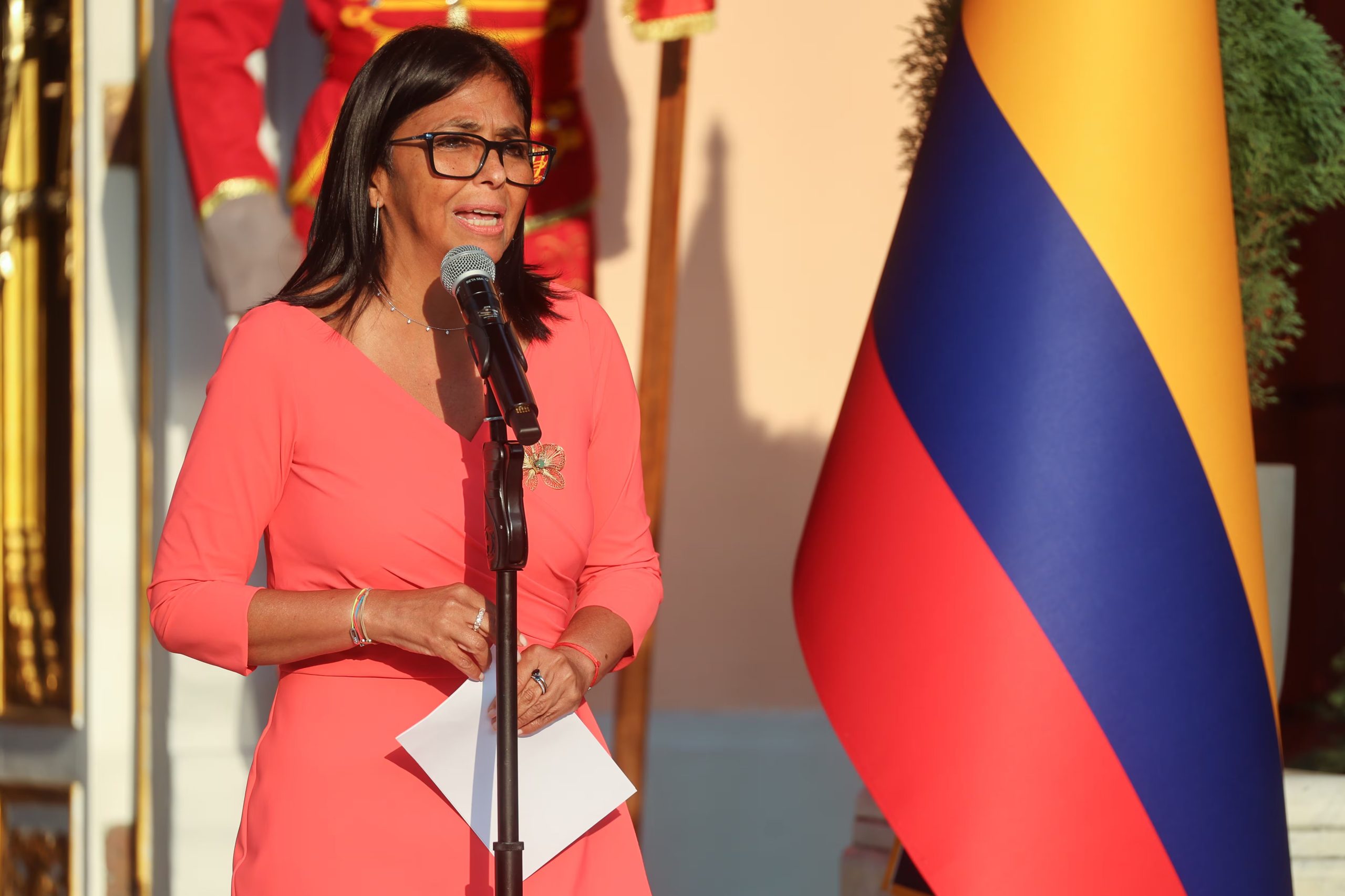 Delcy Rodríguez asumió el mando desde el 3 de enero de Venezuela, tras la captura de Nicolás Maduro - crédito Miguel Gutiérrez/EFE