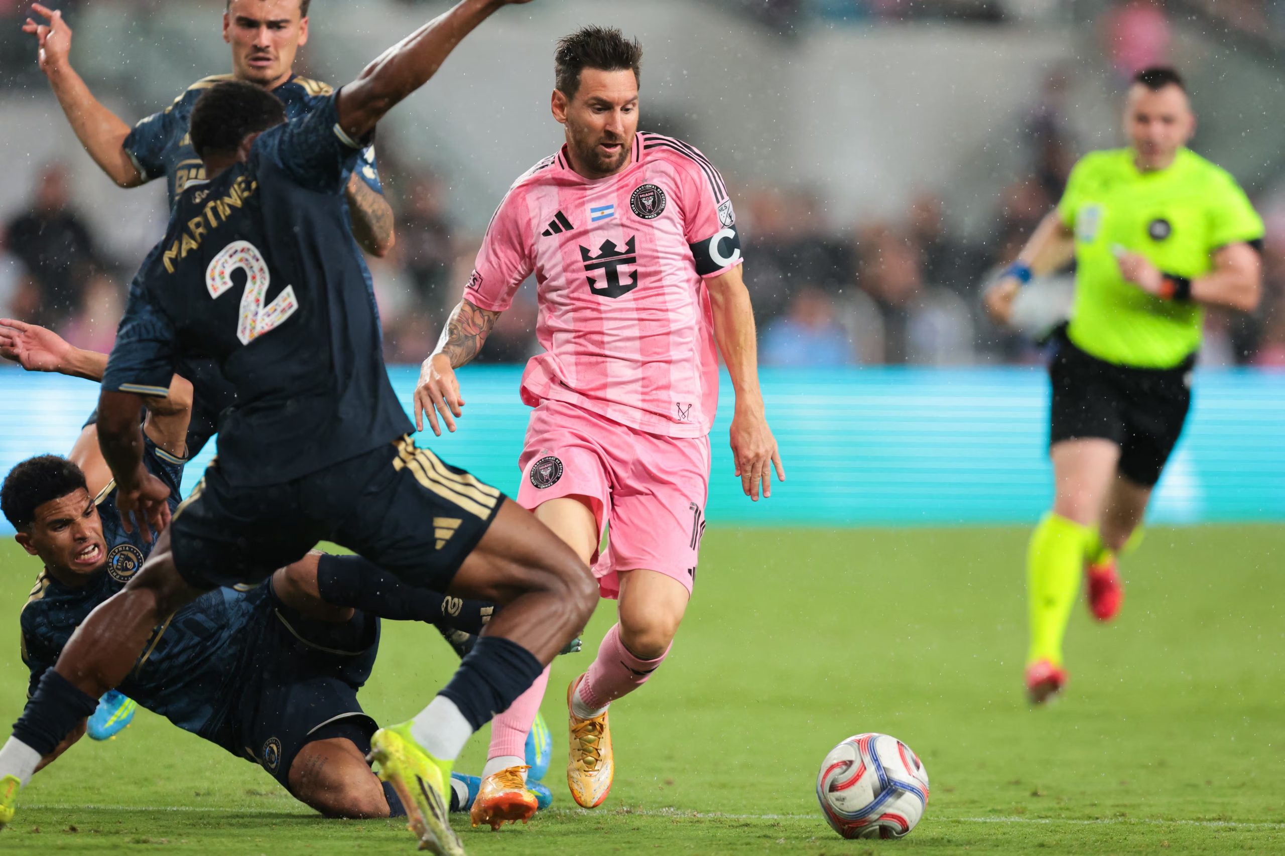 Pochettino sostuvo que la llegada de Messi a Inter Miami le dio un impulso al fútbol en EEUU (Sam Navarro-Imagn Images)