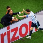 El inolvidable festejo de Messi con un periodista en el Mundial 2026