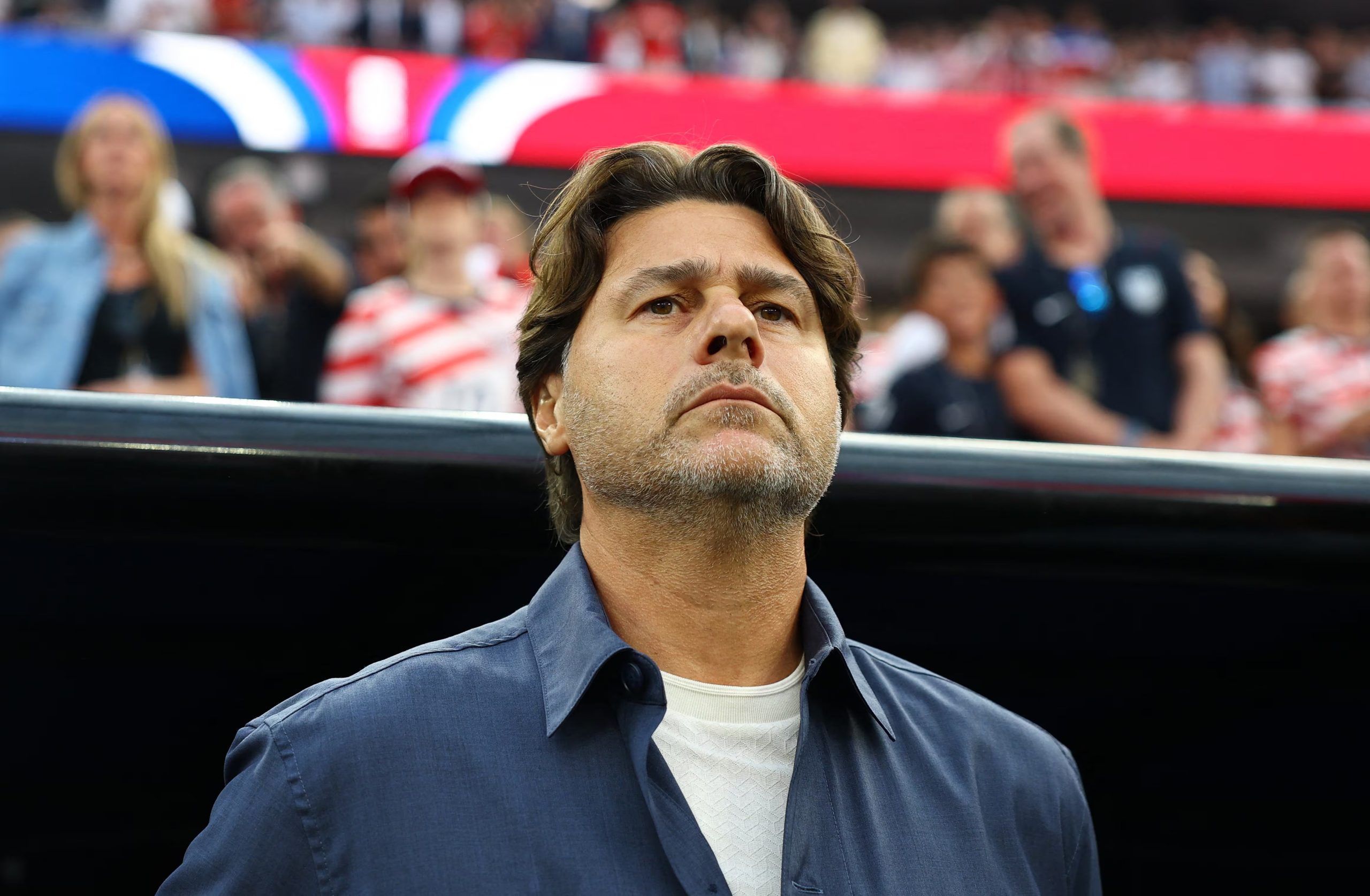 Rooney bromeó con el look de Pochettino (Reuters)