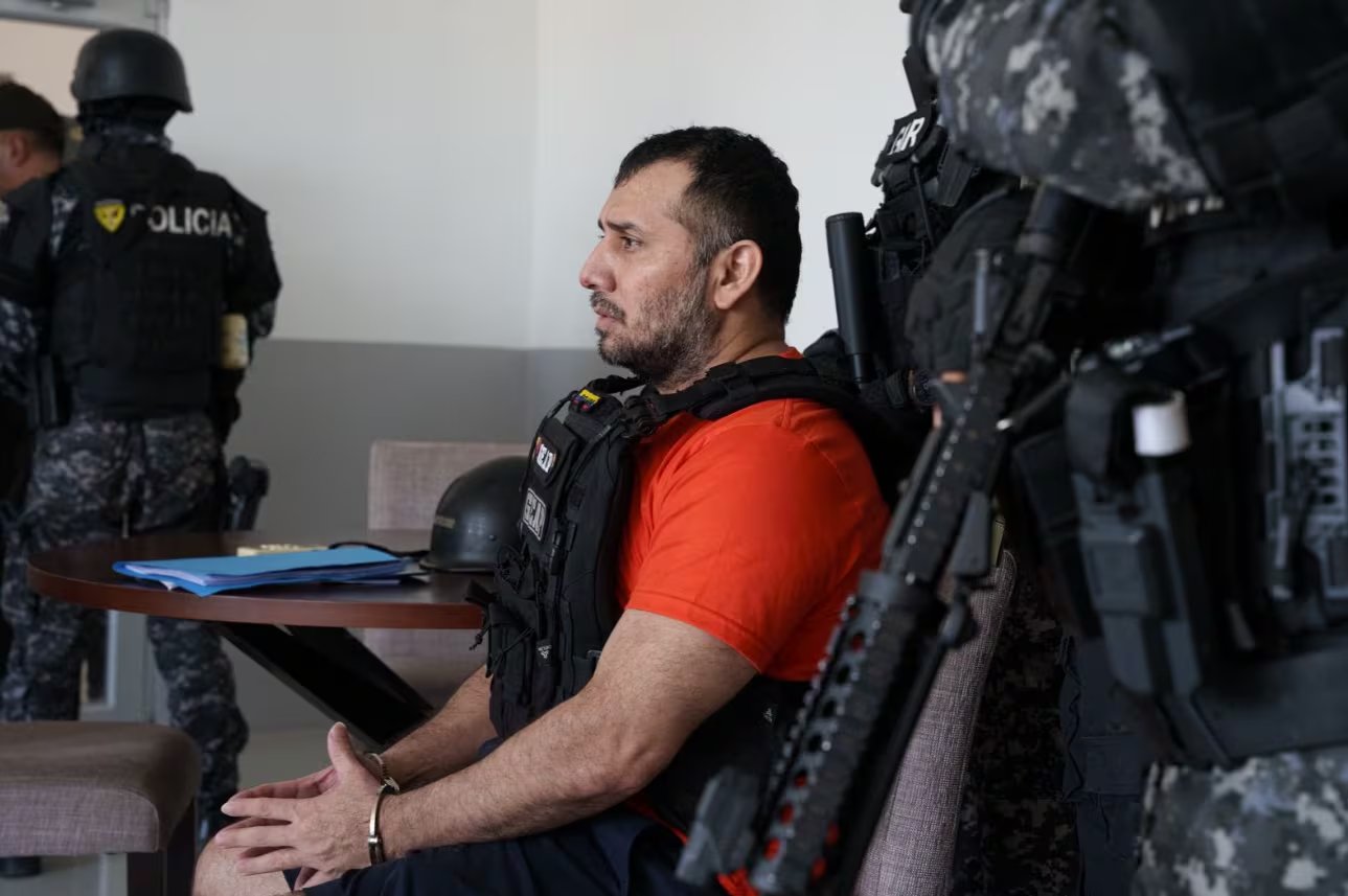 Alias Fito es hermano de alias Javi - crédito Policia de Ecuador