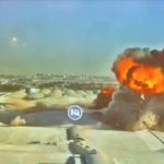 Drone impacta terminal del Aeropuerto de Kuwait: video muestra explosión