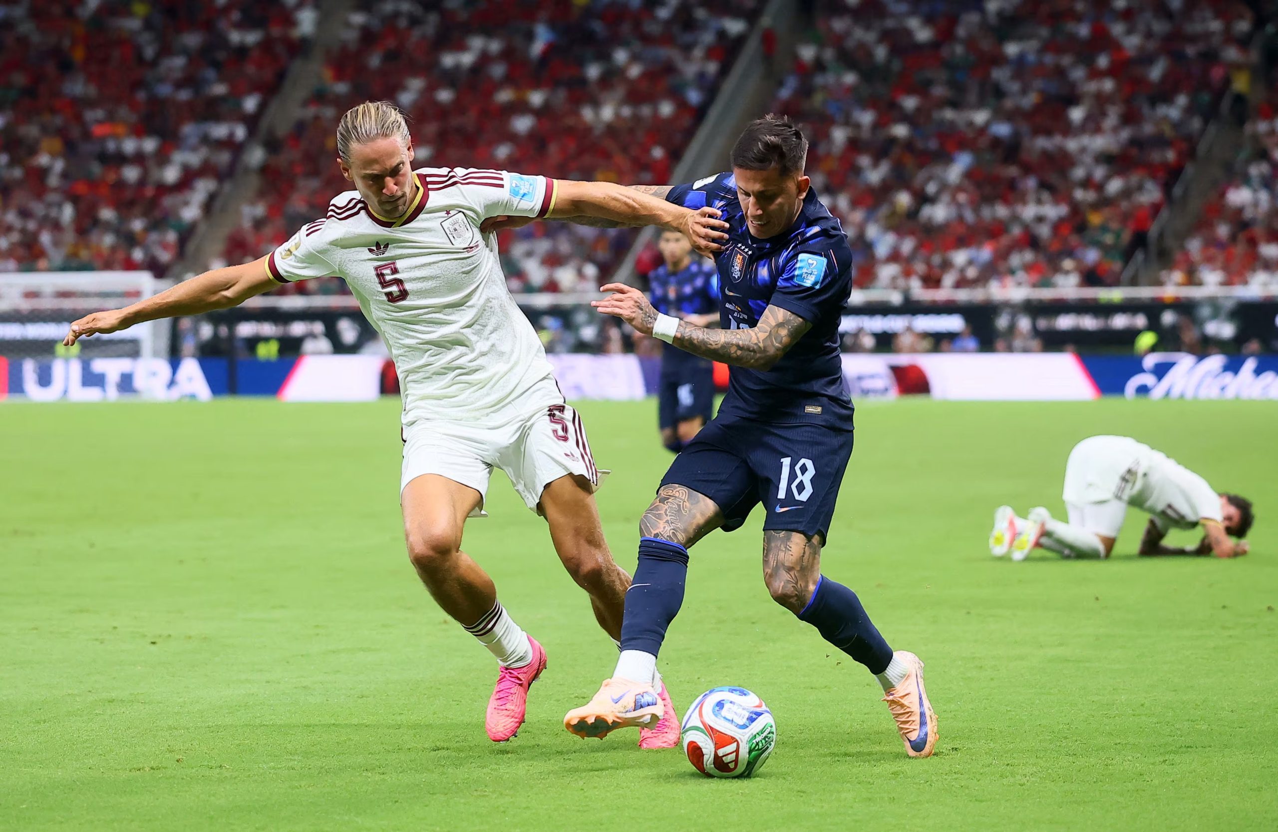 Marcos Llorente durante el partido entre España y Uruguay (REUTERS/Eloisa Sanchez)