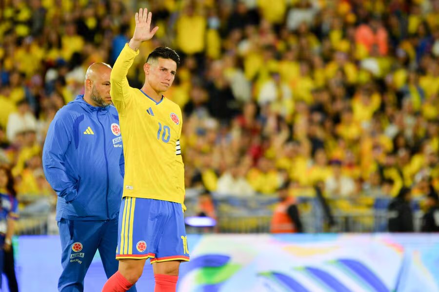 James Rodríguez jugará su última Copa Mundial de la FIFA con la selección Colombia -crédito Lina Gasca/Colprensa