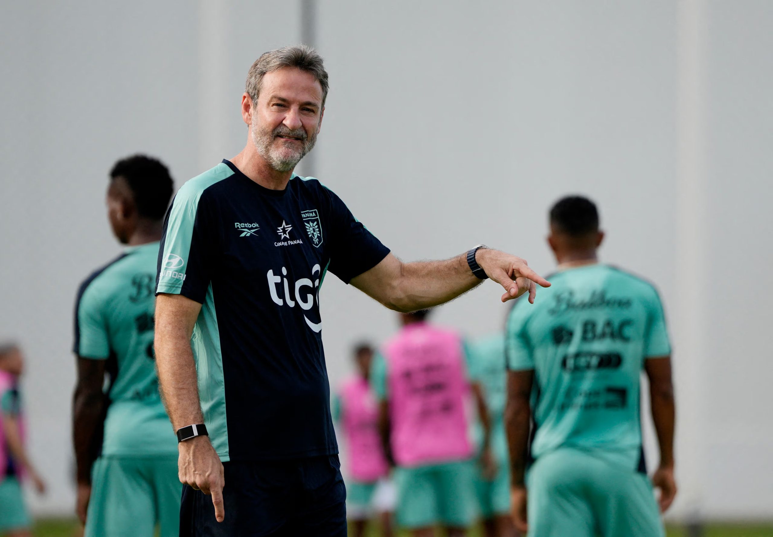 El director técnico de Panamá sostuvo que sumar un punto en el Mundial 2026 ya superaría lo anterior. REUTERS/Enea Lebrun