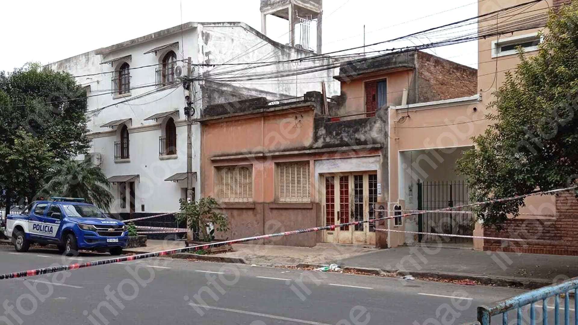 La casa de Claudio Barrelier, en el barrio Cofico, donde la Justicia ubica el femicidio de Agostina Vega