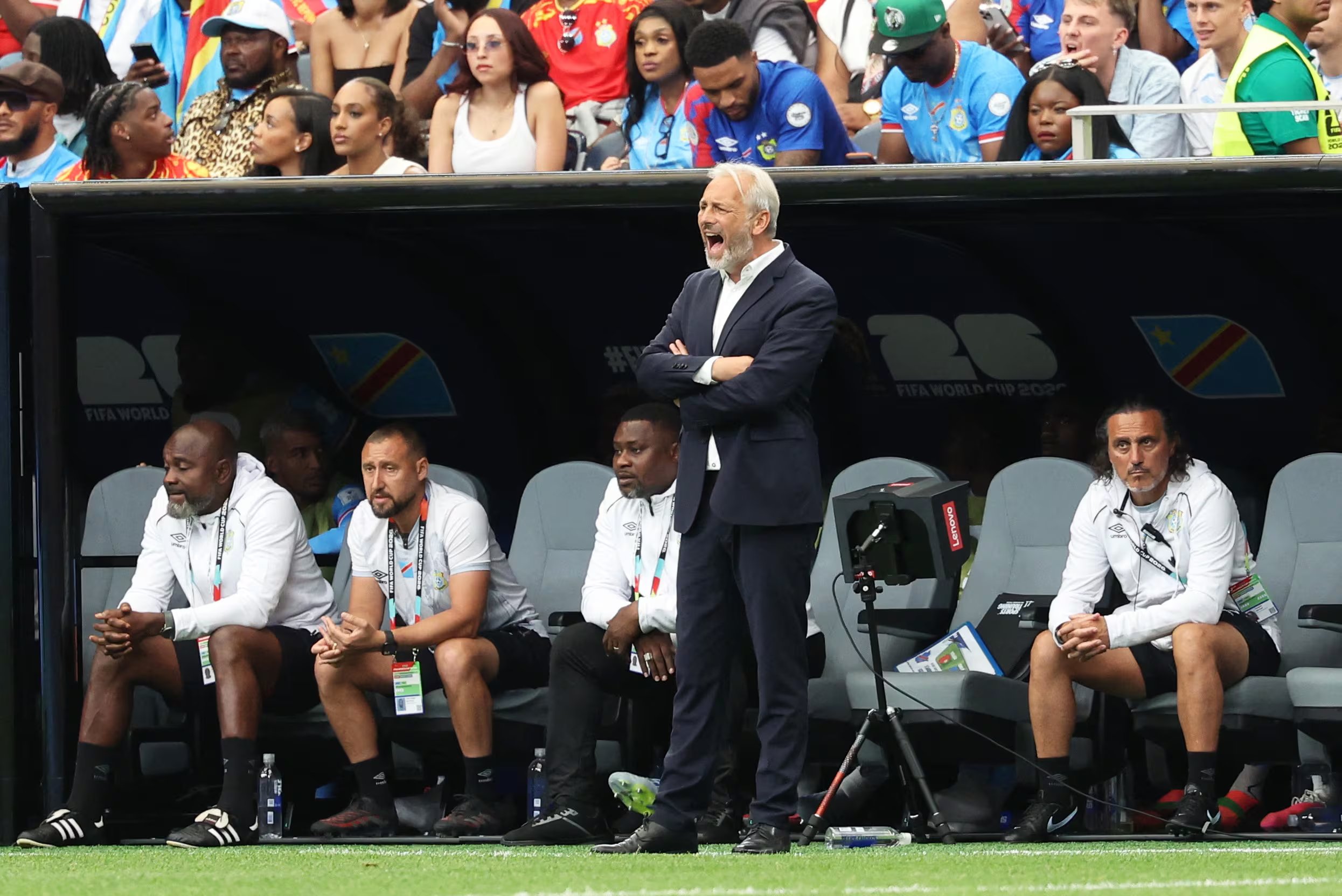 Desabre sostuvo que la RDC compitió ante Portugal y Colombia pese a enfrentar selecciones mejor ubicadas en el ranking internacional-crédito Troy Taormina/IMAGN IMAGES vía Reuters