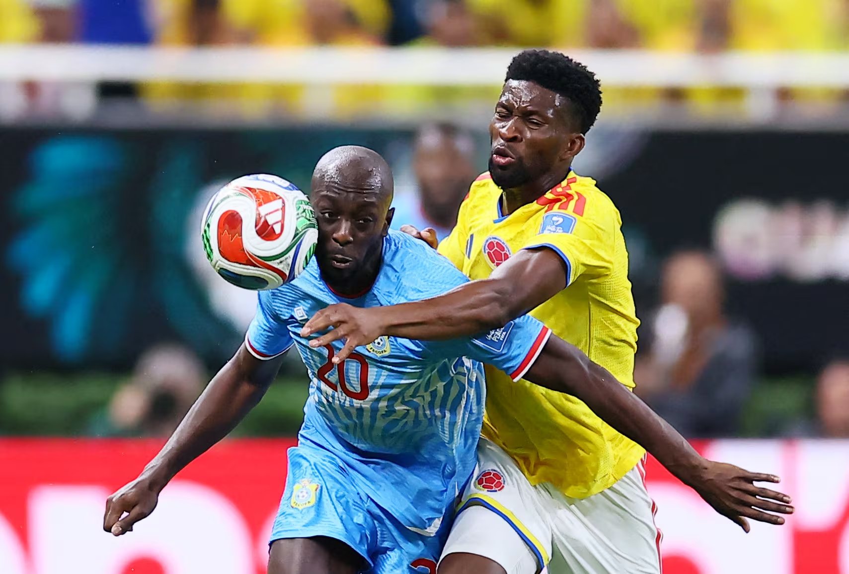 Yoane Wissa, autor del gol ante Portugal, recuperó su mejor nivel tras la lesión que lo dejó fuera de la Copa Africana de Naciones, según Desabre-crédito Eloisa Sánchez/REUTERS