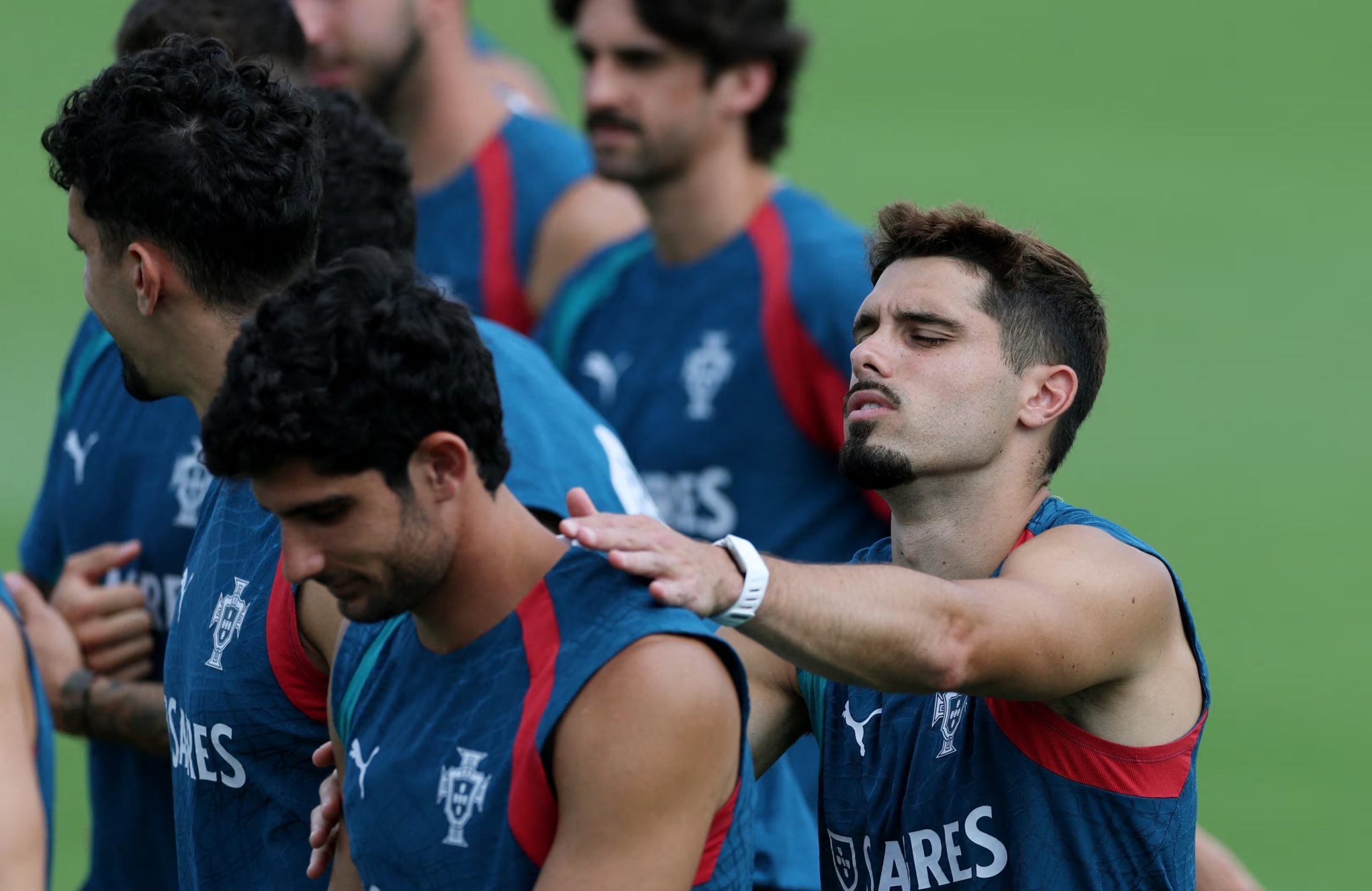 Pedro Neto habló del juego ante Colombia como un partido pasará por la resiliencia-crédito Paul Childs/REUTERS
