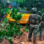 Operativo militar en Orellana deja 1,2 millones de dólares en pérdidas a la minería ilegal