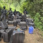 Policía incauta dos toneladas de droga en Manabí con apoyo de Estados Unidos