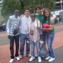 Antes de decidir mudarse definitivamente, Jovani viajó en 2011 a México con su papá y su hermano para vivir el Mundial Sub-17 en el que el Tricolor se coronó campeón del mundo. (Foto cortesía: Jovani Rwabahenda)