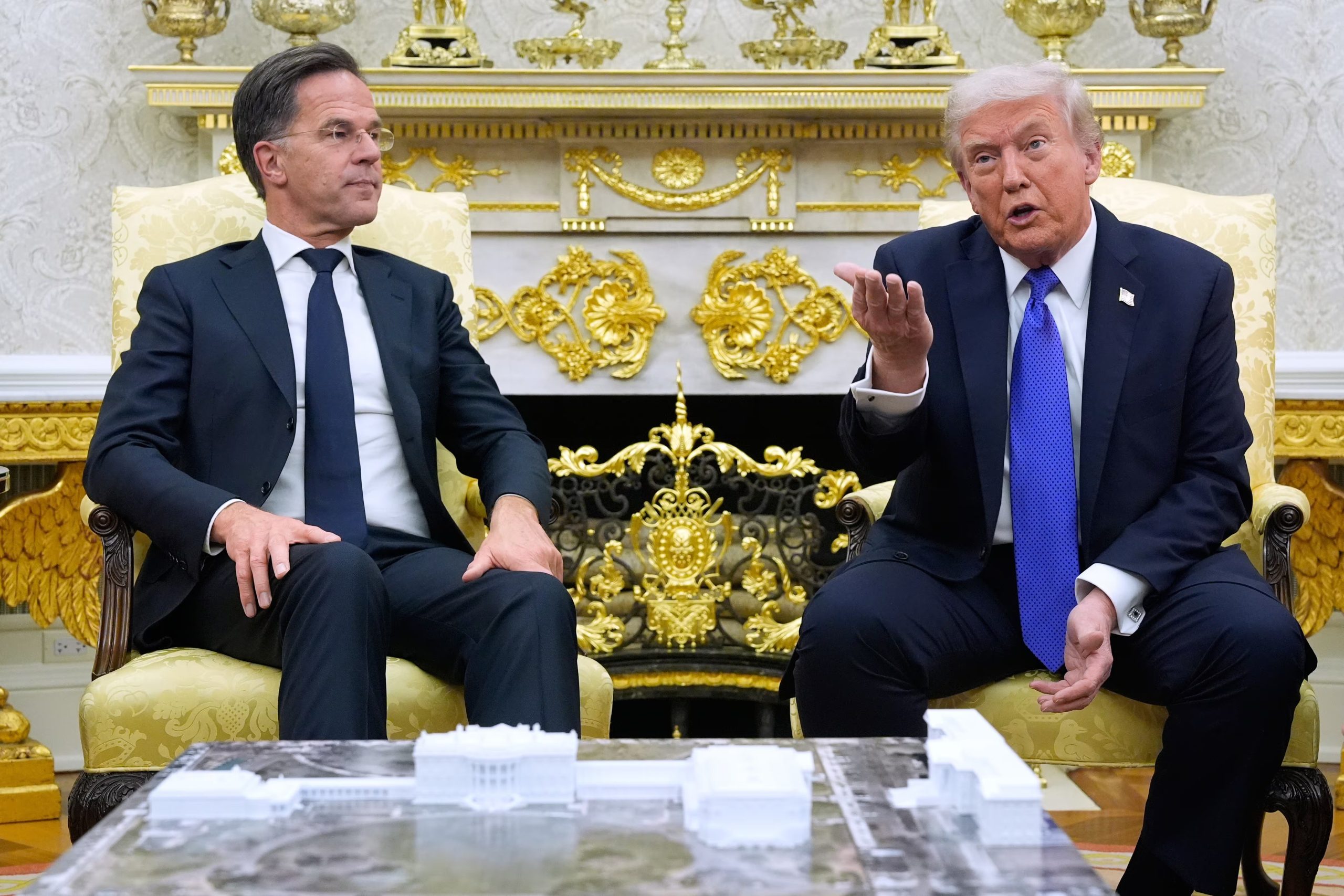 Rutte insistió en que “Estados Unidos ha dejado claro que está comprometido con la OTAN” (REUTERS)