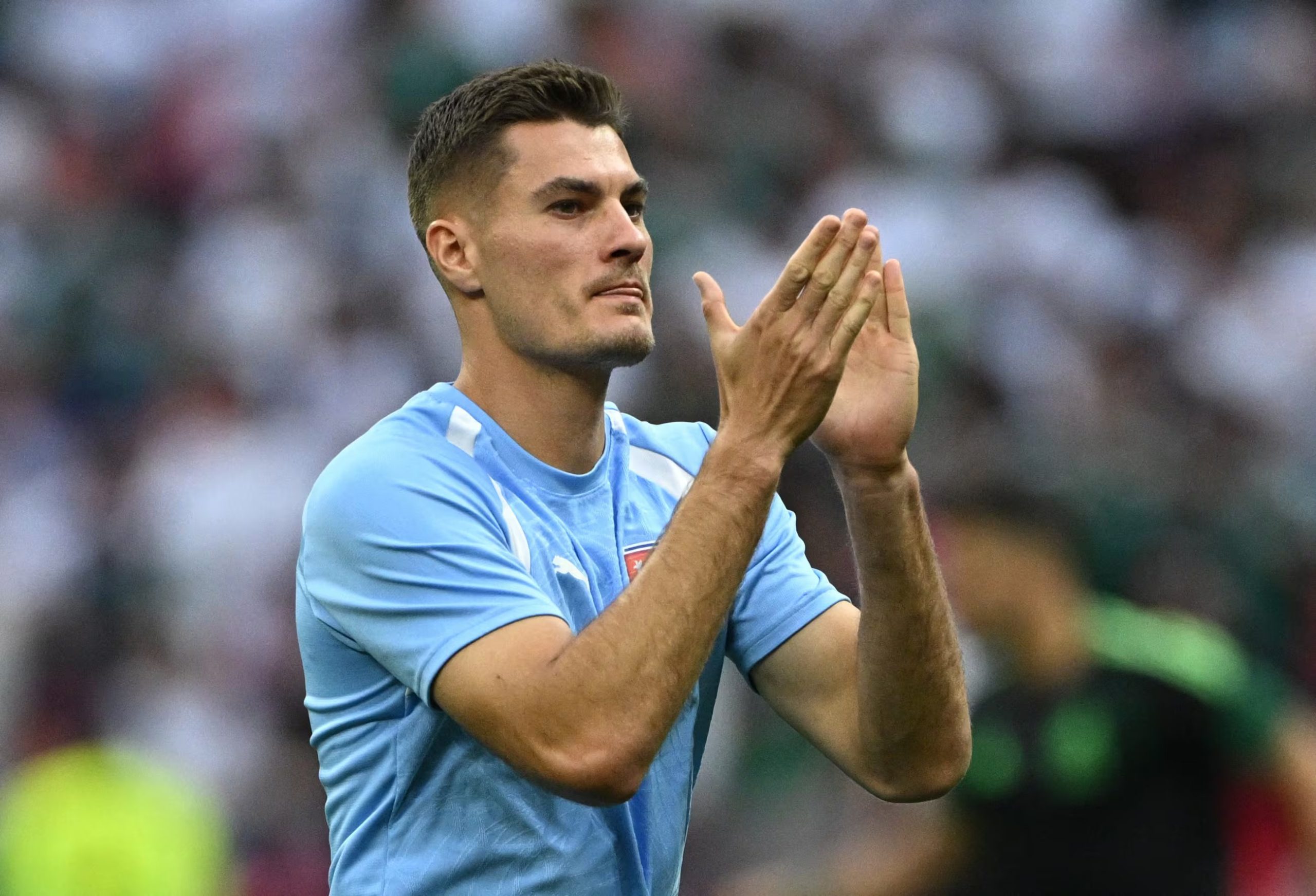 El delantero del Bayer Leverkusen fue titular en los dos primeros partidos del Mundial, pero arrancó como suplente en el encuentro decisivo ante México (REUTERS/Annegret Hilse)