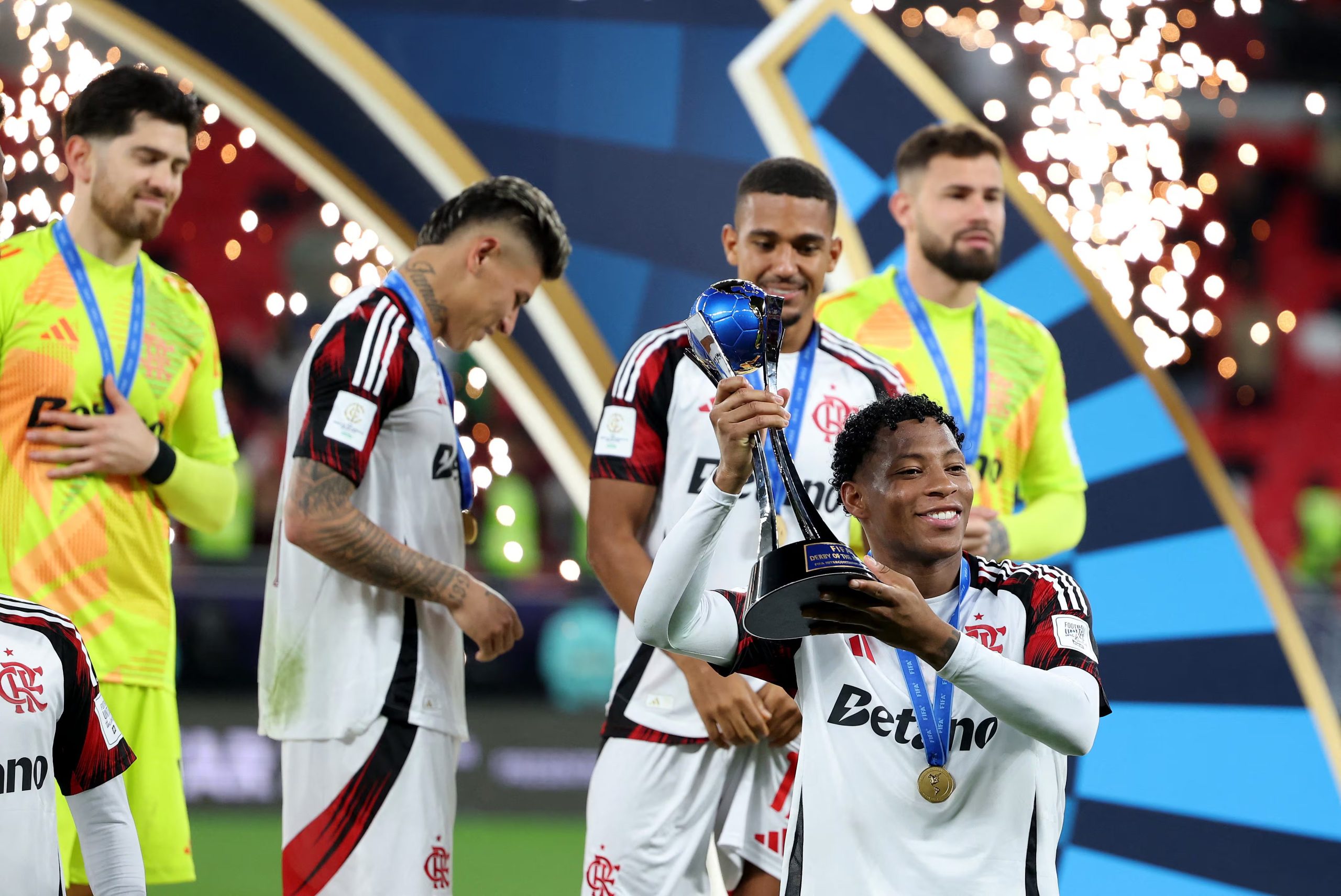 Plata lleva dos años en Flamengo: conquistó cinco títulos (REUTERS/Mohammed Salem)