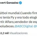 Gustavo Alfaro responde a Chilavert antes del duelo Paraguay vs Alemania