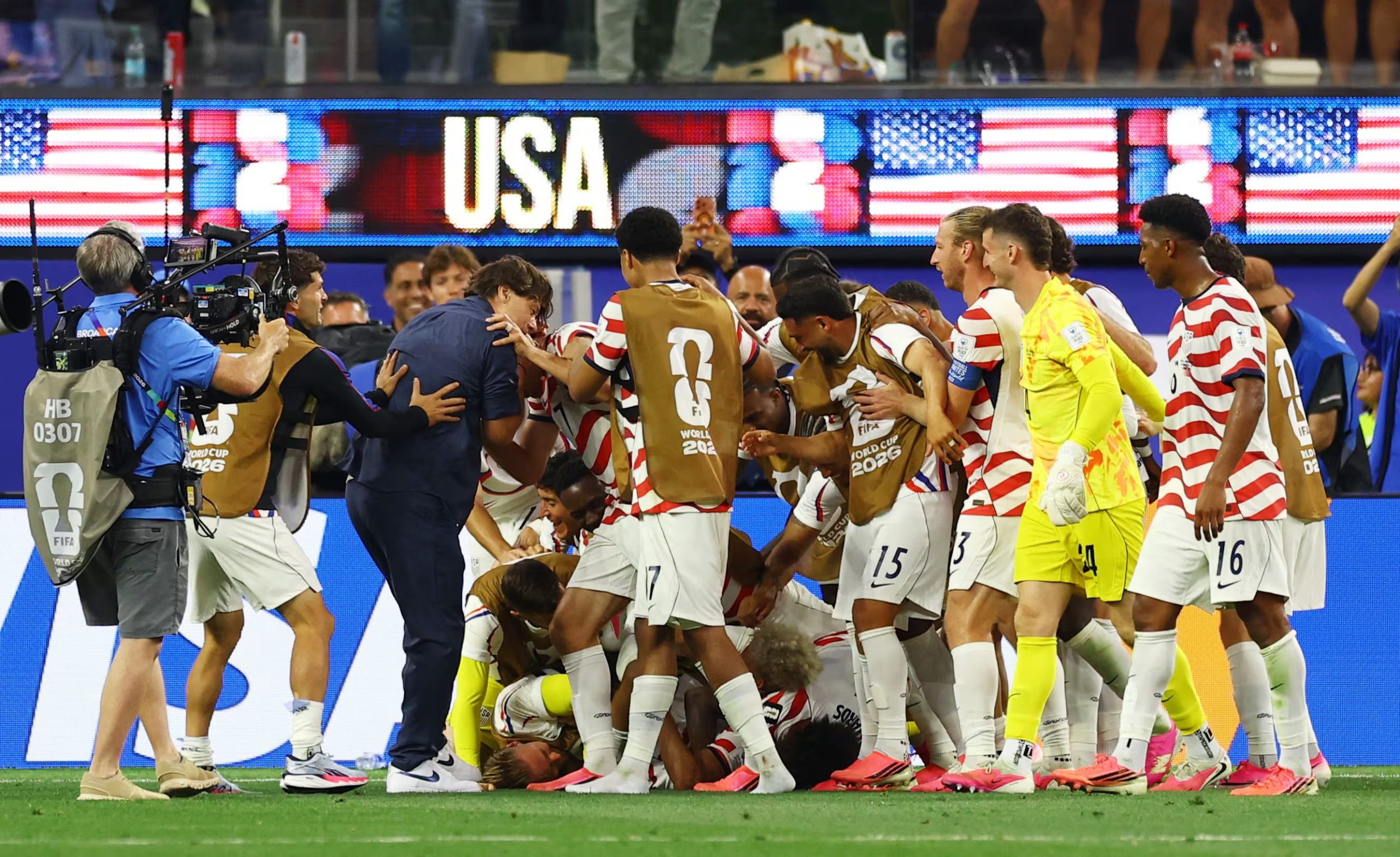 Pochettino abrió la competencia en Estados Unidos y sumó a Matt Freese, Alex Freeman y Sebastian Berhalter en la victoria ante Paraguay (REUTERS/Matthew Childs)