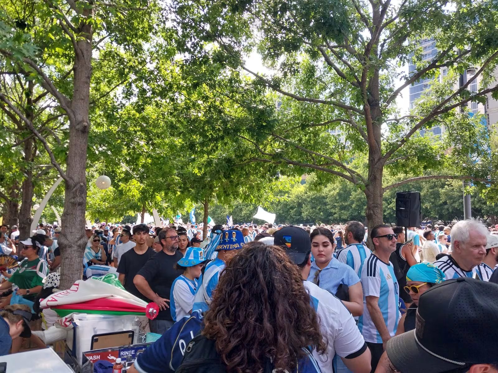 Los aficionados, en Dallas