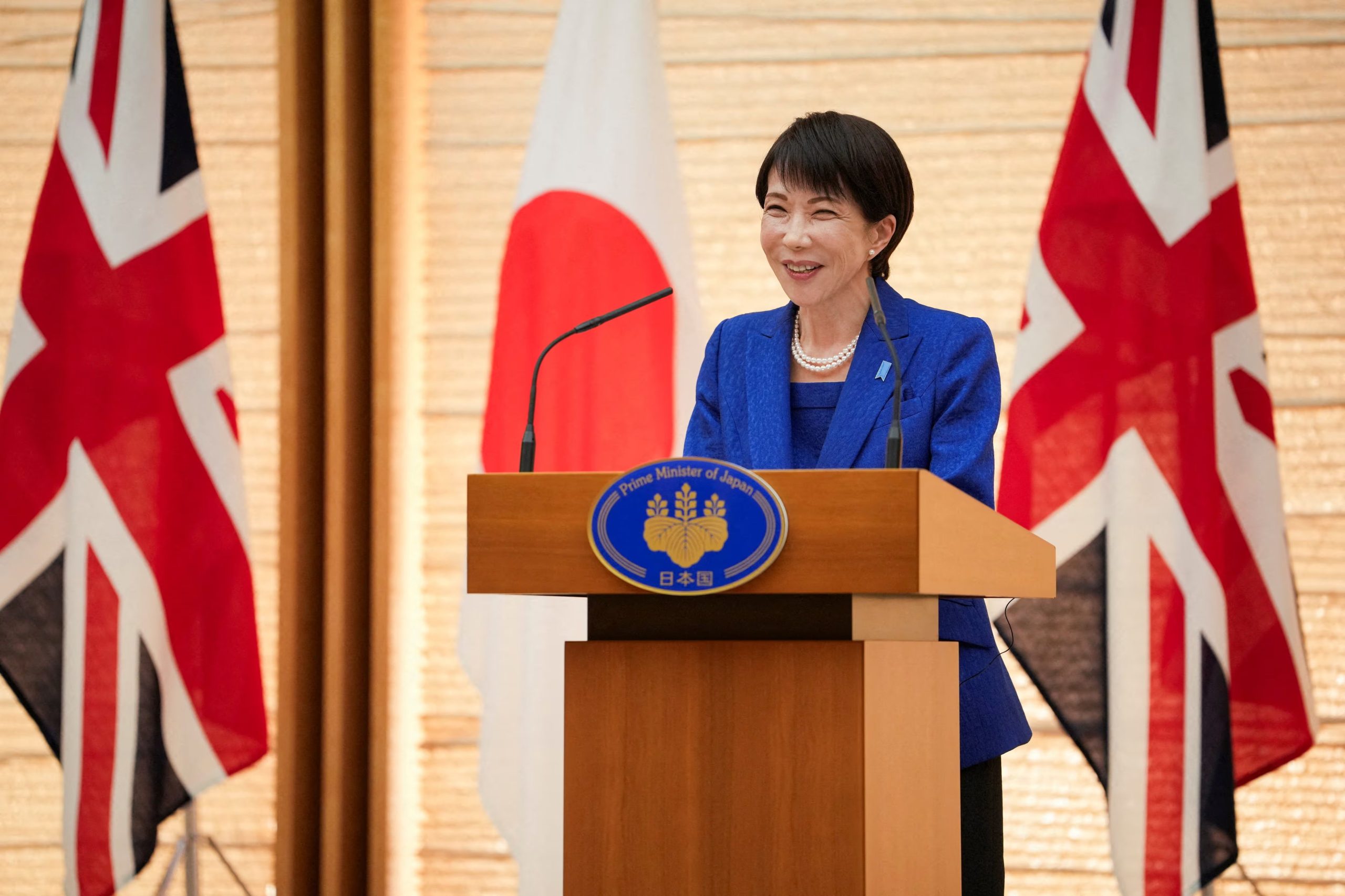 La primera ministra de Japón, Sanae Takaichi (REUTERS)