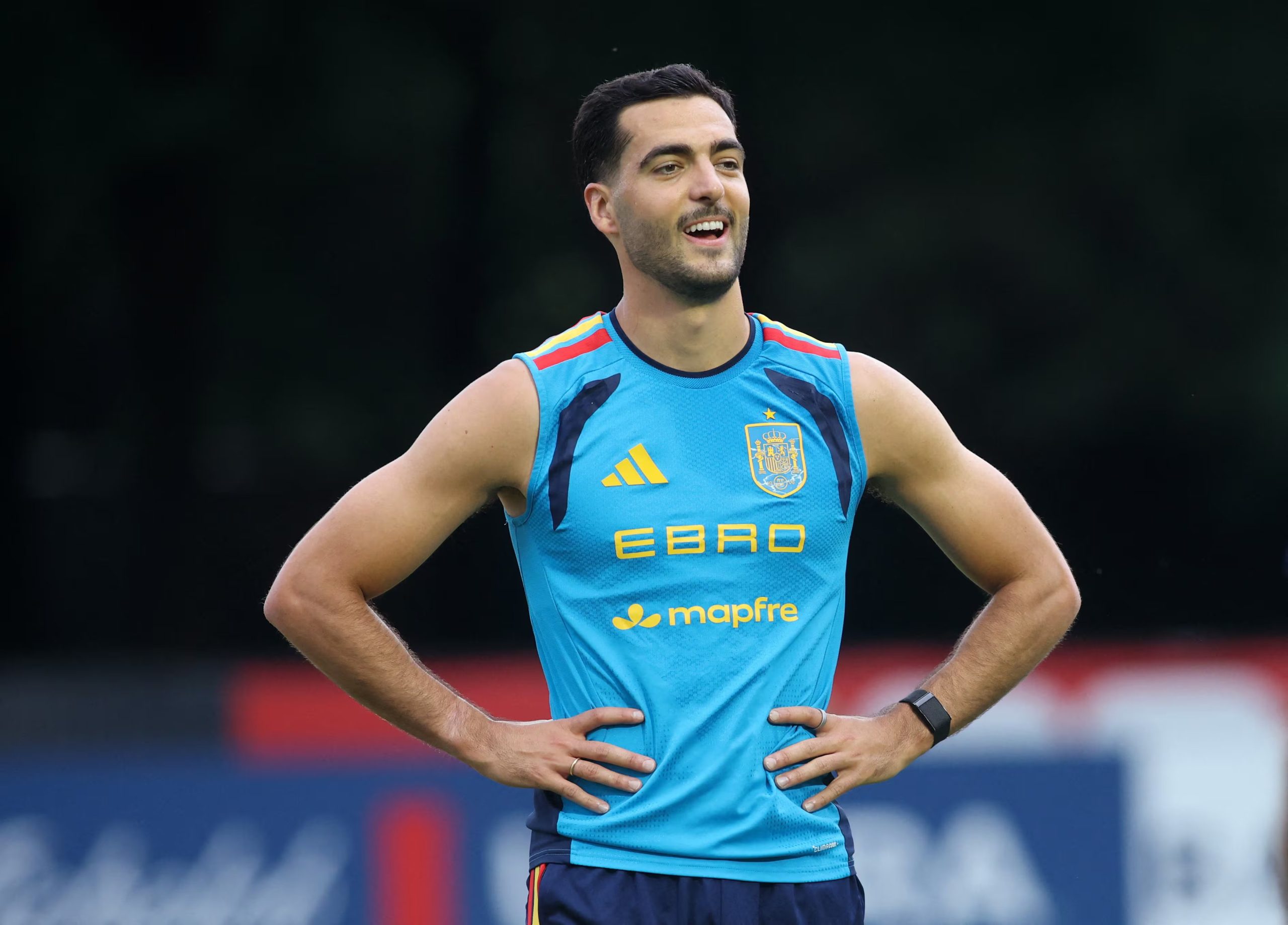 El jugador de la selección española Mikel Merino (Reuters/Brett Davis)