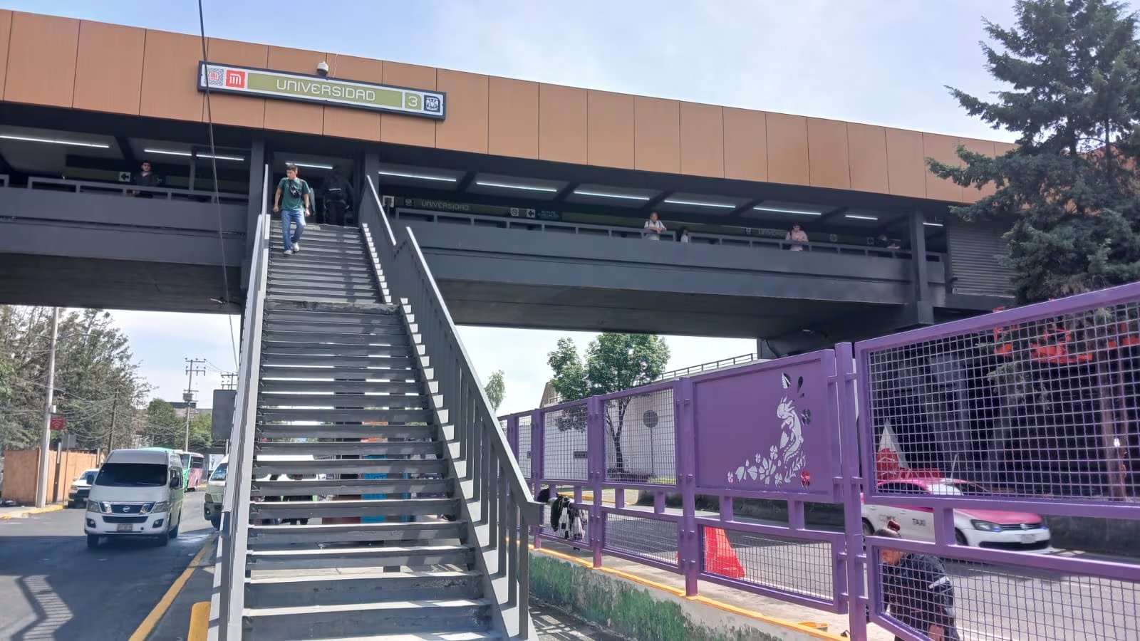 El transporte público será la mejor forma de llegar al Estadio CDMX. (Jaqueline Viedma/ Infobae México)