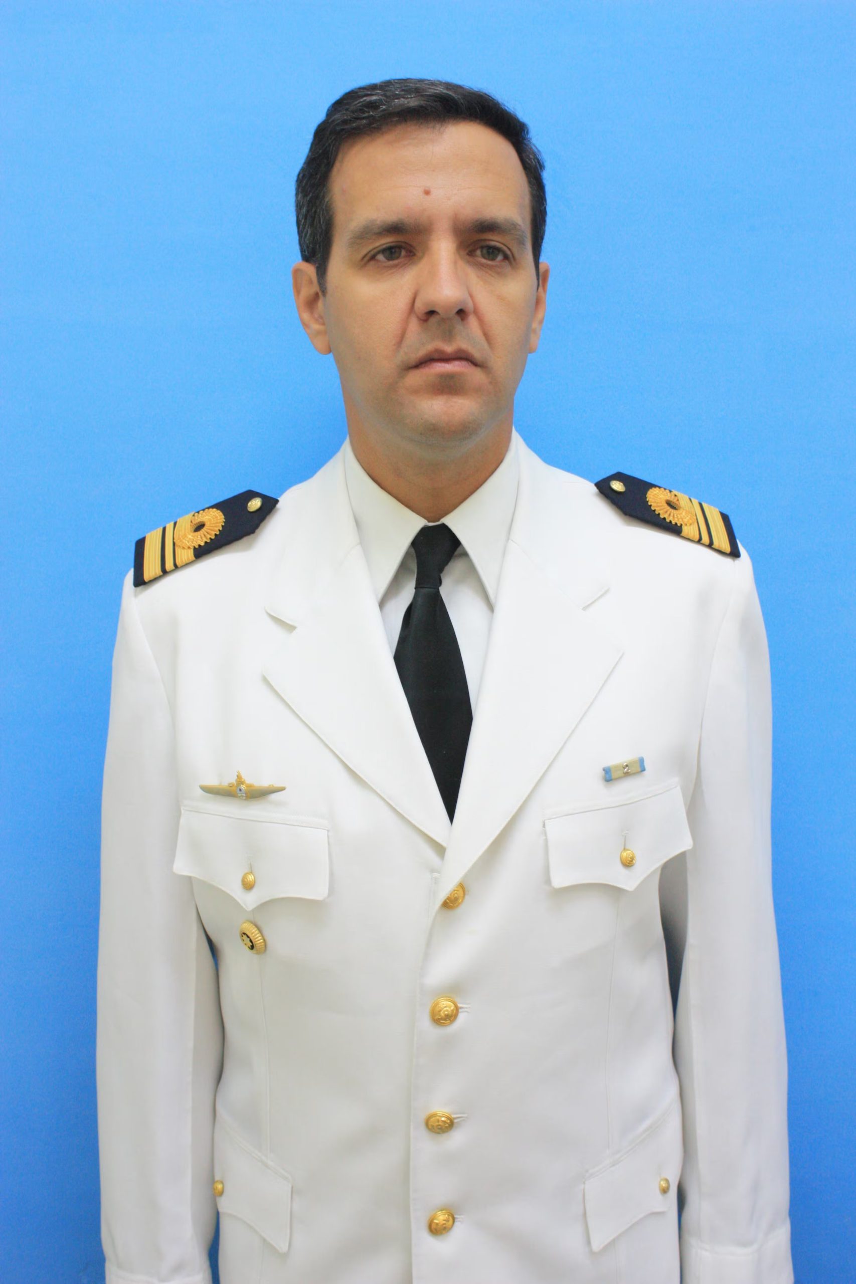 El segundo comandante del San Juan, Jorge Ignacio Bergallo