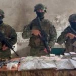Militares decomisan armas, drogas y dinero en operativo en Nueva Prosperina