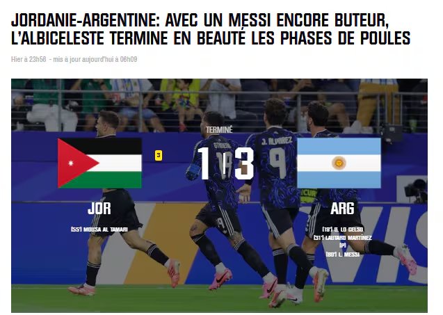 RMC de Francia resaltó la confianza de Argentina