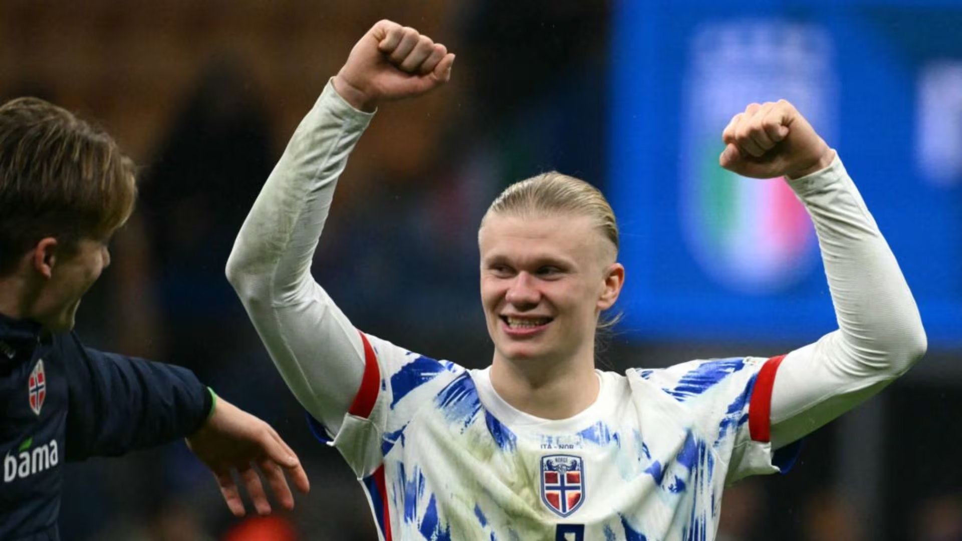 Erling Haaland, la máxima leyenda de Noruega. - Crédito: AFP