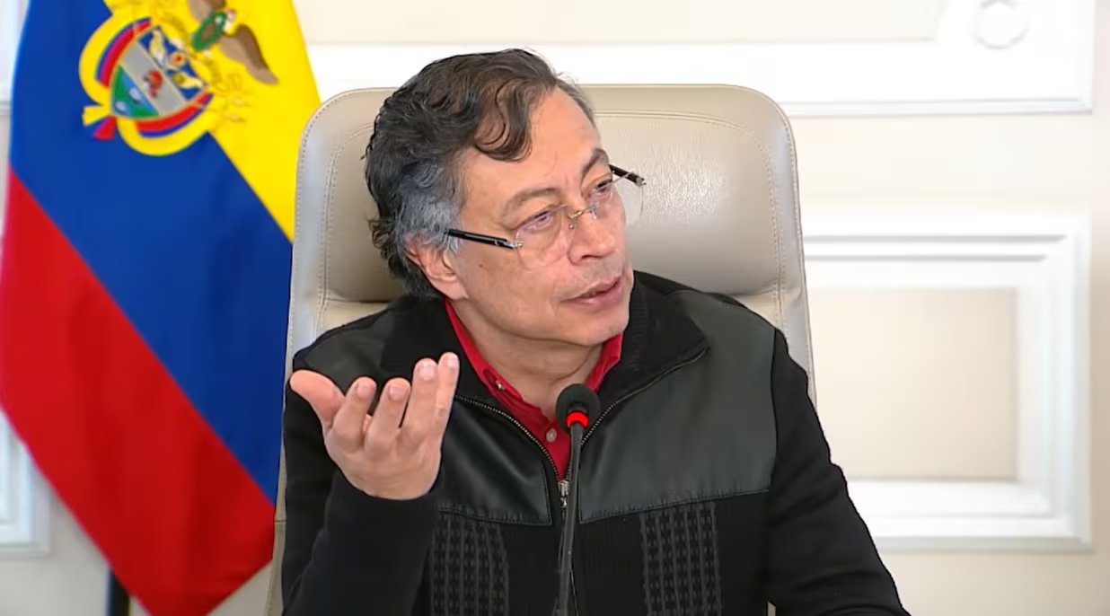 Gustavo Petro, presidente de Colombia, se quejó en varias oportunidades que el PGN se destinaba en gran parte al servicio de la deuda - crédito captura de pantalla Presidencia de la República - Colombia / YouTube