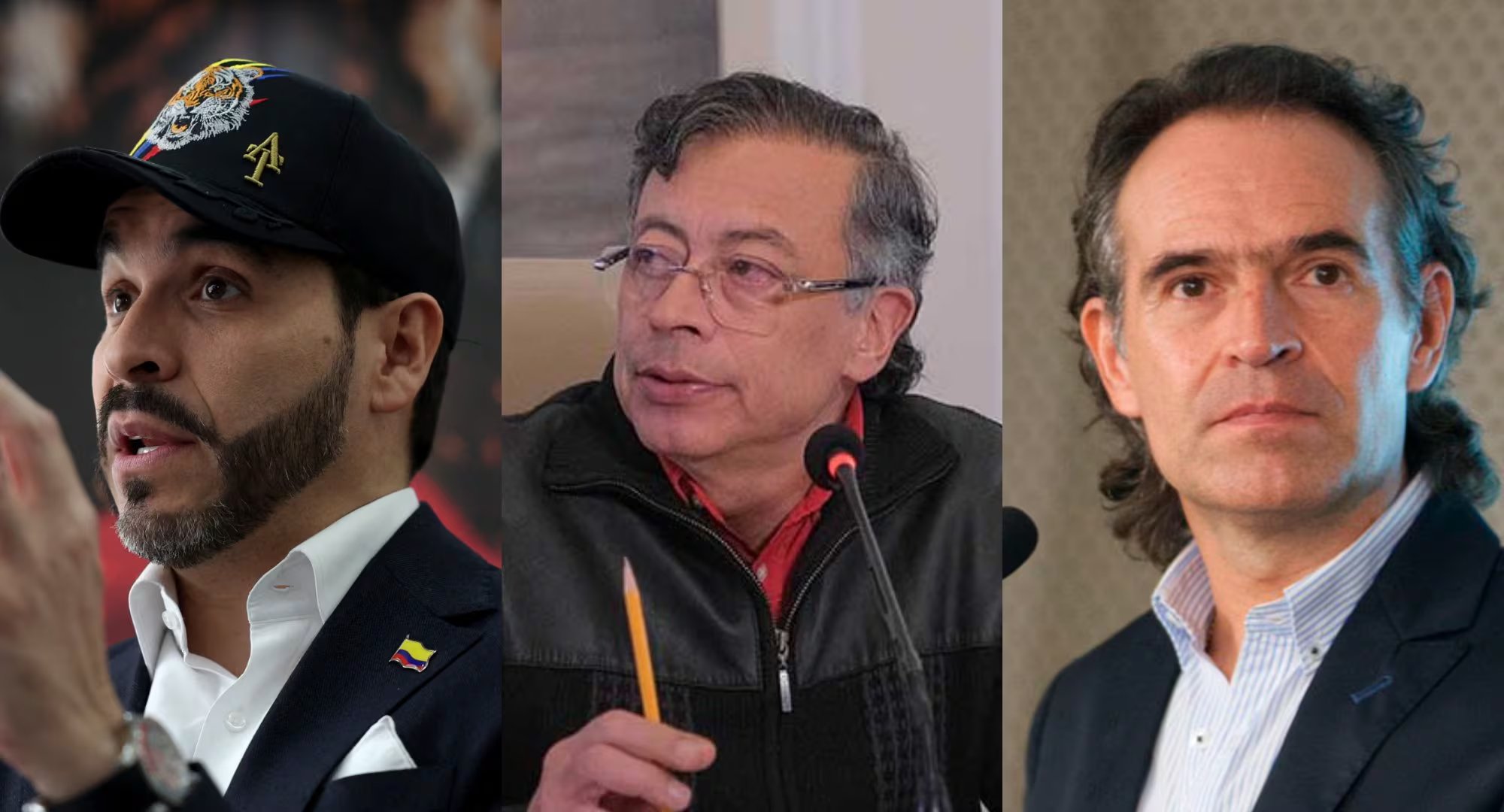 Petro lanzó duras críticas contra Abelardo de la Espriella y Federico Gutiérrez de cara a la segunda vuelta - crédito Alcaldía de Medellín/Reuters/Presidencia