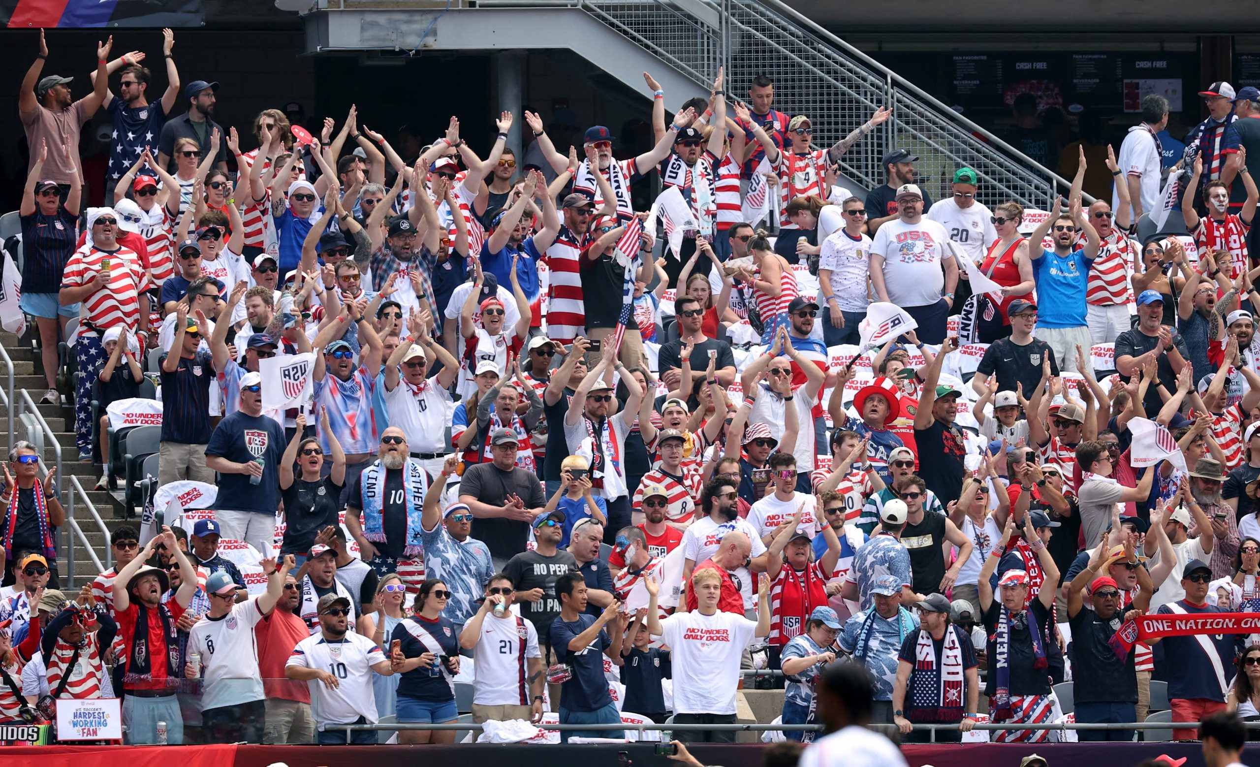La convocatoria en Chicago superó las 53.549 personas de 1993 y reforzó una tendencia de apoyo al fútbol internacional desde la antesala del Mundial 1994 (IMAGN IMAGES via Reuters/Talia Sprague)