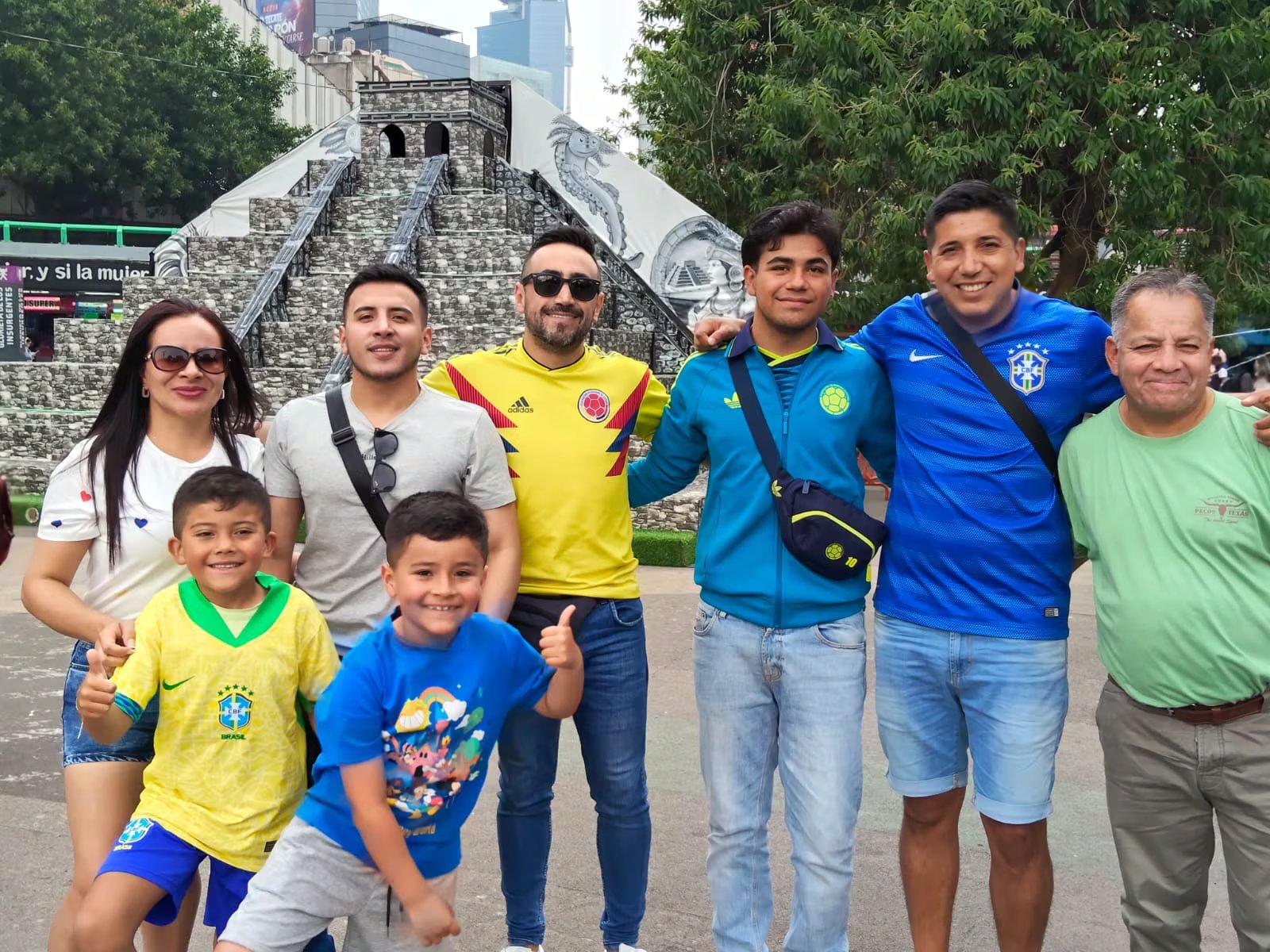 Pablo Bernal y su familia visitan la CDMX durante el Mundial 2026 (Néstor Hernández / Infobae México)