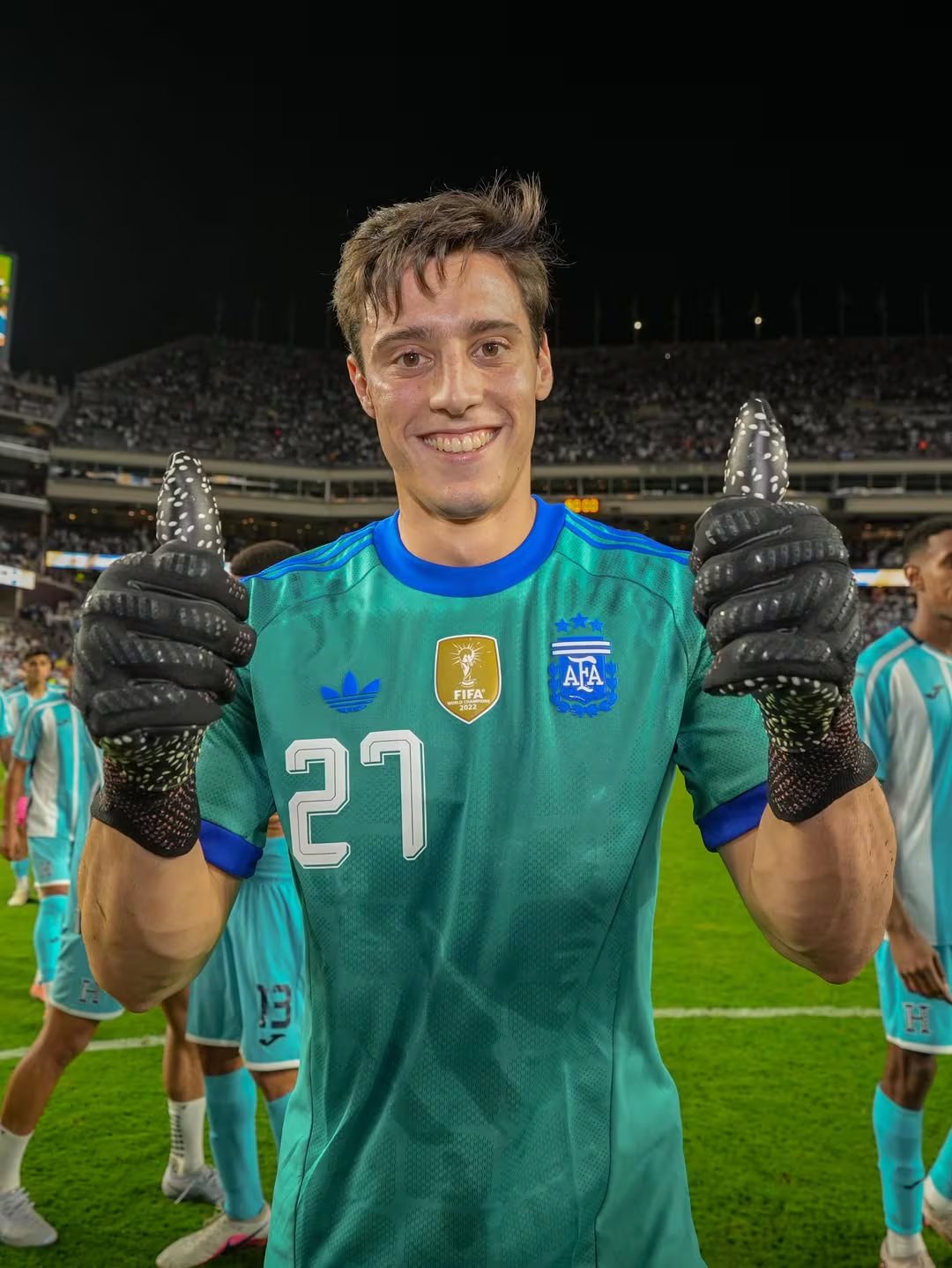 Beltrán tras su debut en el amistoso ante Honduras en Texas