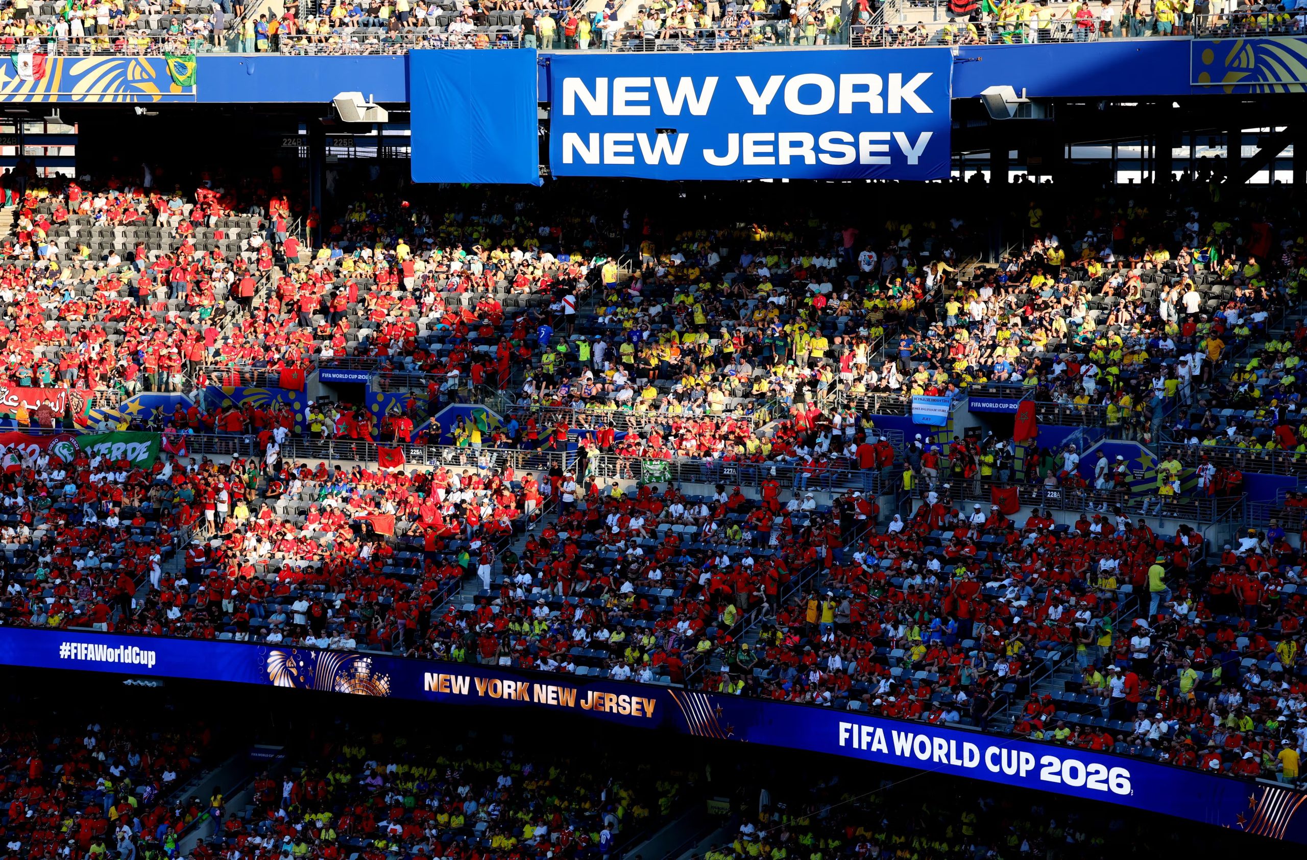 El MetLife Stadium de East Rutherford recibirá ocho partidos del Mundial 2026, incluida la final del 19 de julio, y cada fecha pondrá a prueba la cancha (REUTERS/Mike Segar)