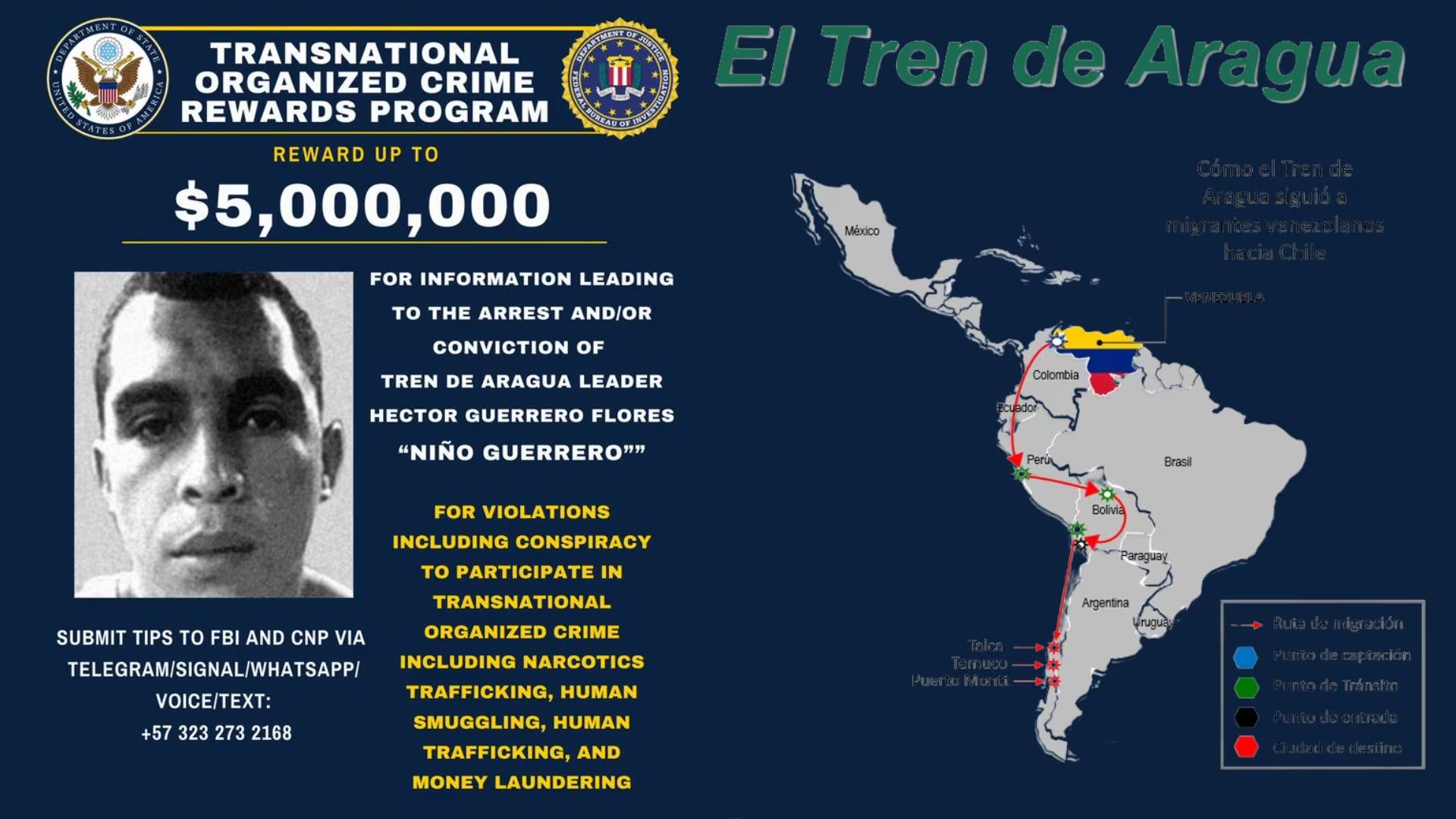 Héctor ‘Niño Guerrero’, era objetivo del Departamento de Estado de EE. UU. y agencias internacionales