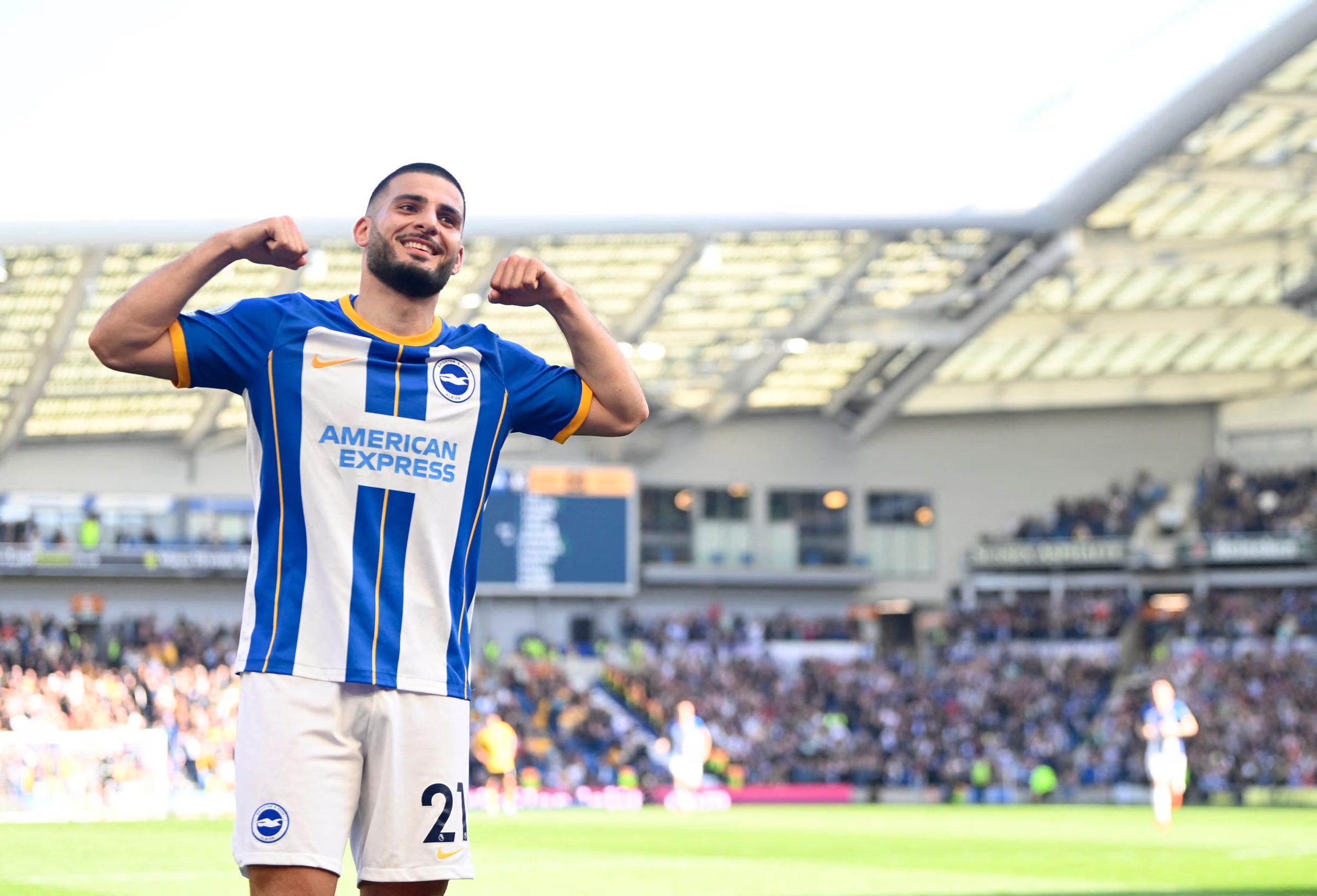 Undav pasó por el Brighton & Hove Albion (REUTERS/Toby Melville)