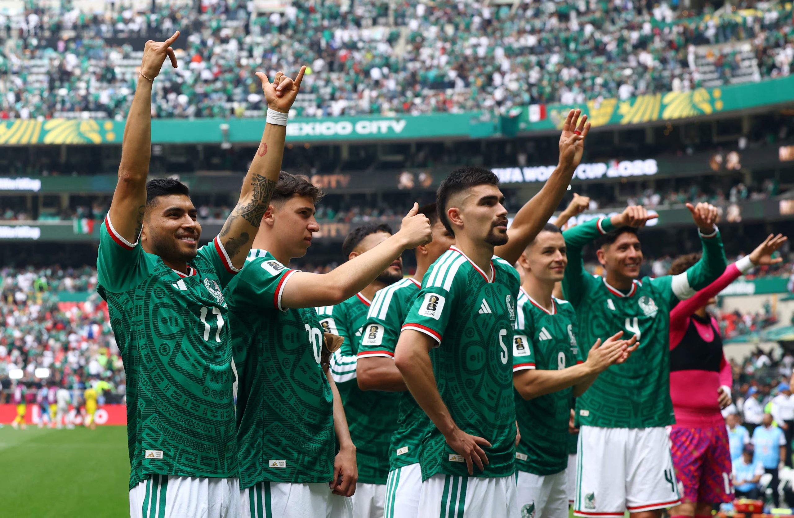 La Selección Mexicana llegará como favorita, anfitriona e invicta al Estadio Azteca este 30 de junio. REUTERS/Pawel Kopczynski
