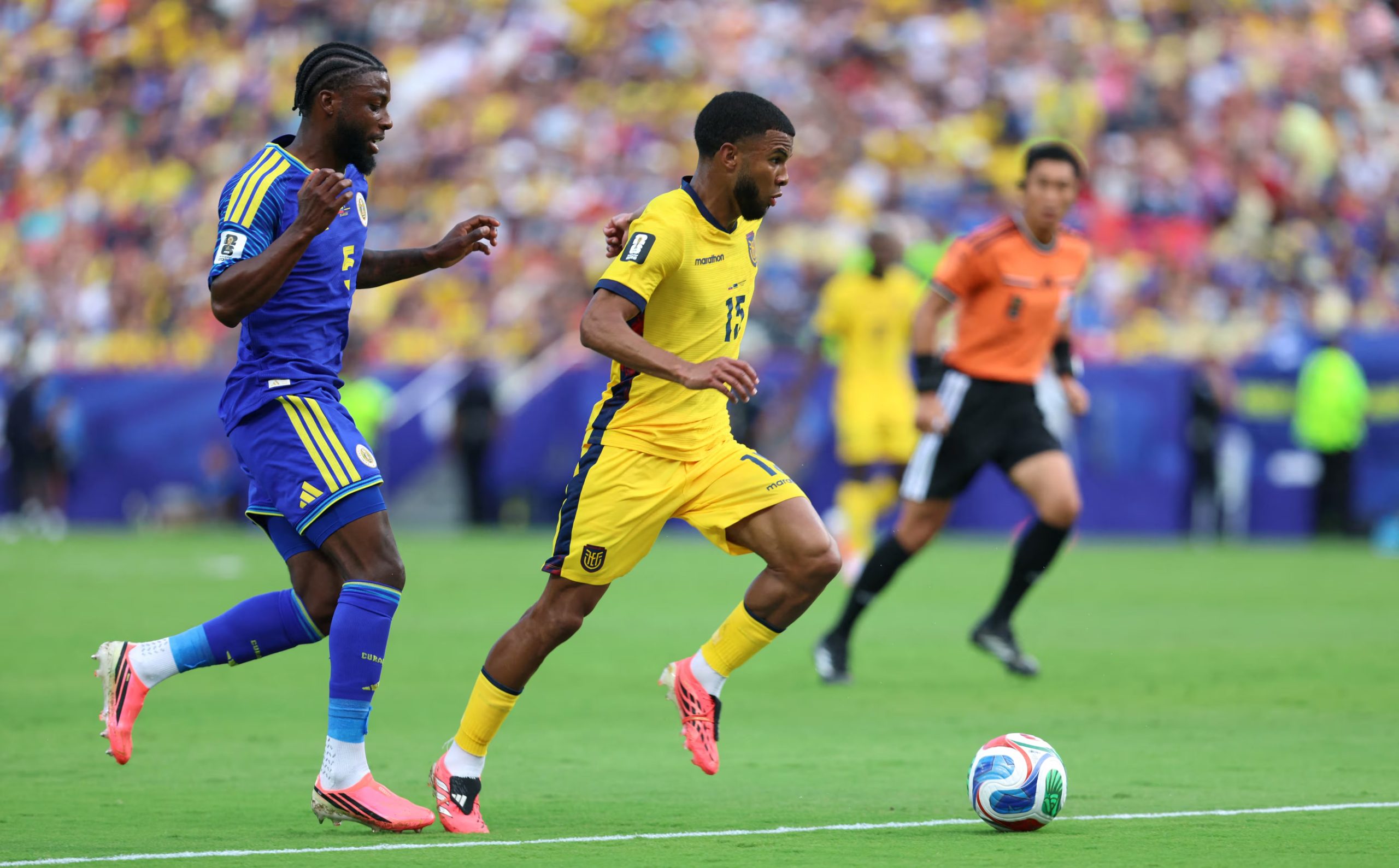 Pedro Vite en el Mundial 2026 con Ecuador. (Reuters/Kylie Graham)