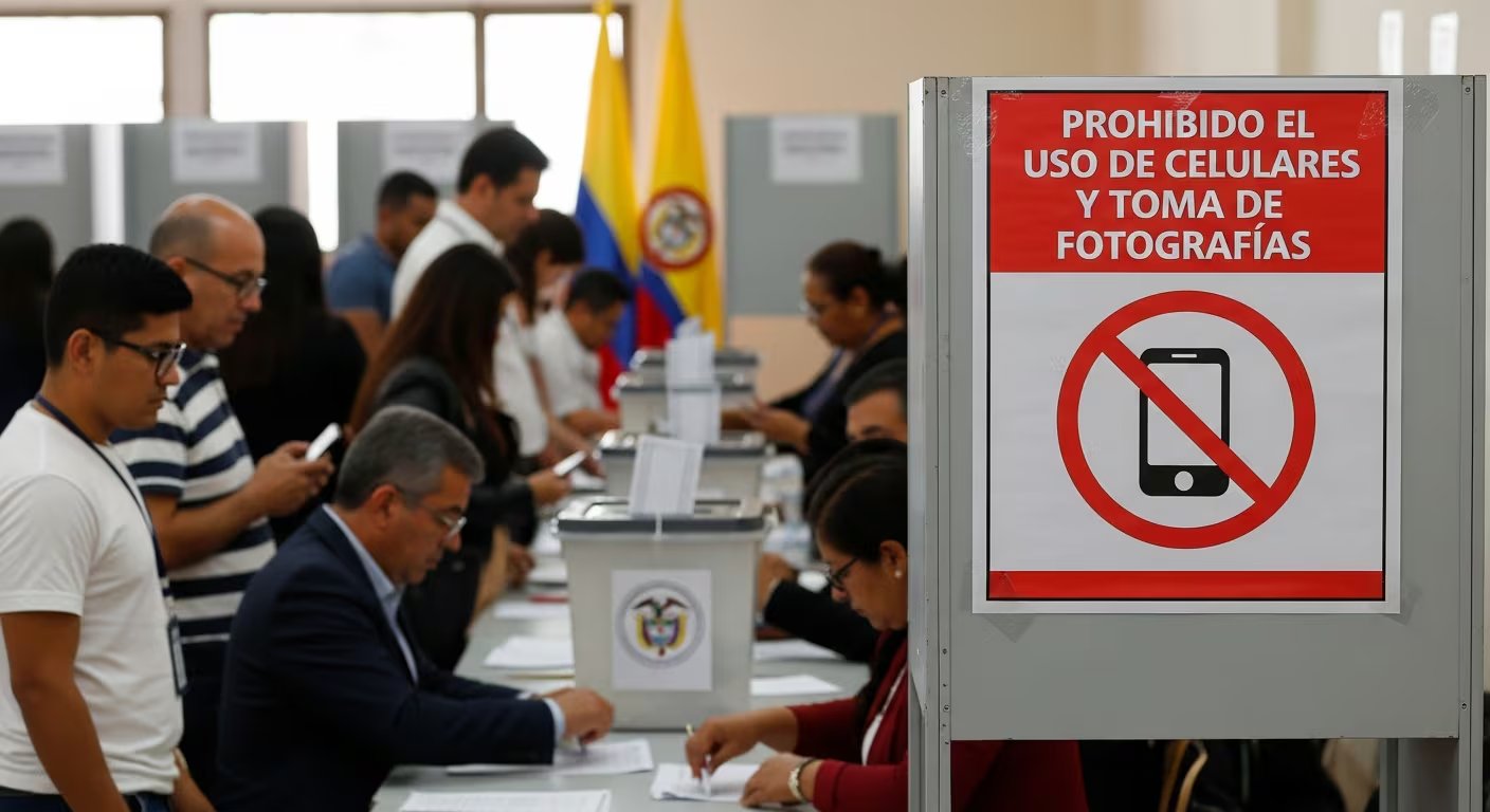 Jornada electoral en Colombia . (Imagen Ilustrativa Infobae)