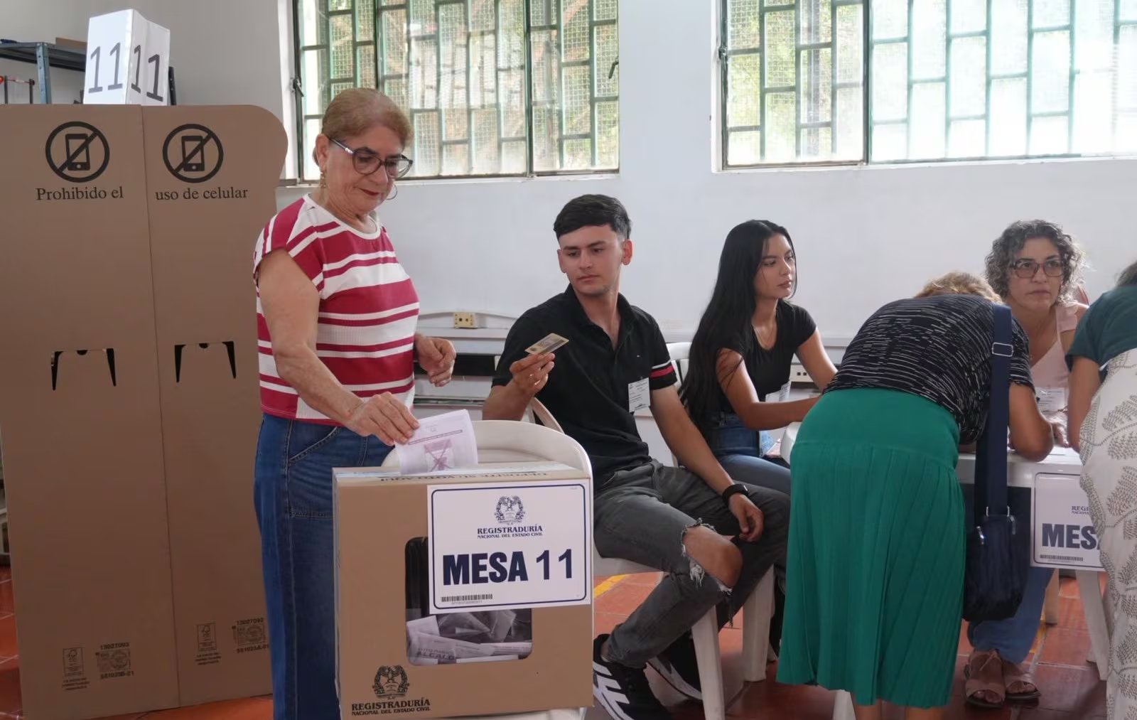 Elecciones presidenciales - Segunda vuelta - crédito @Registraduria/X