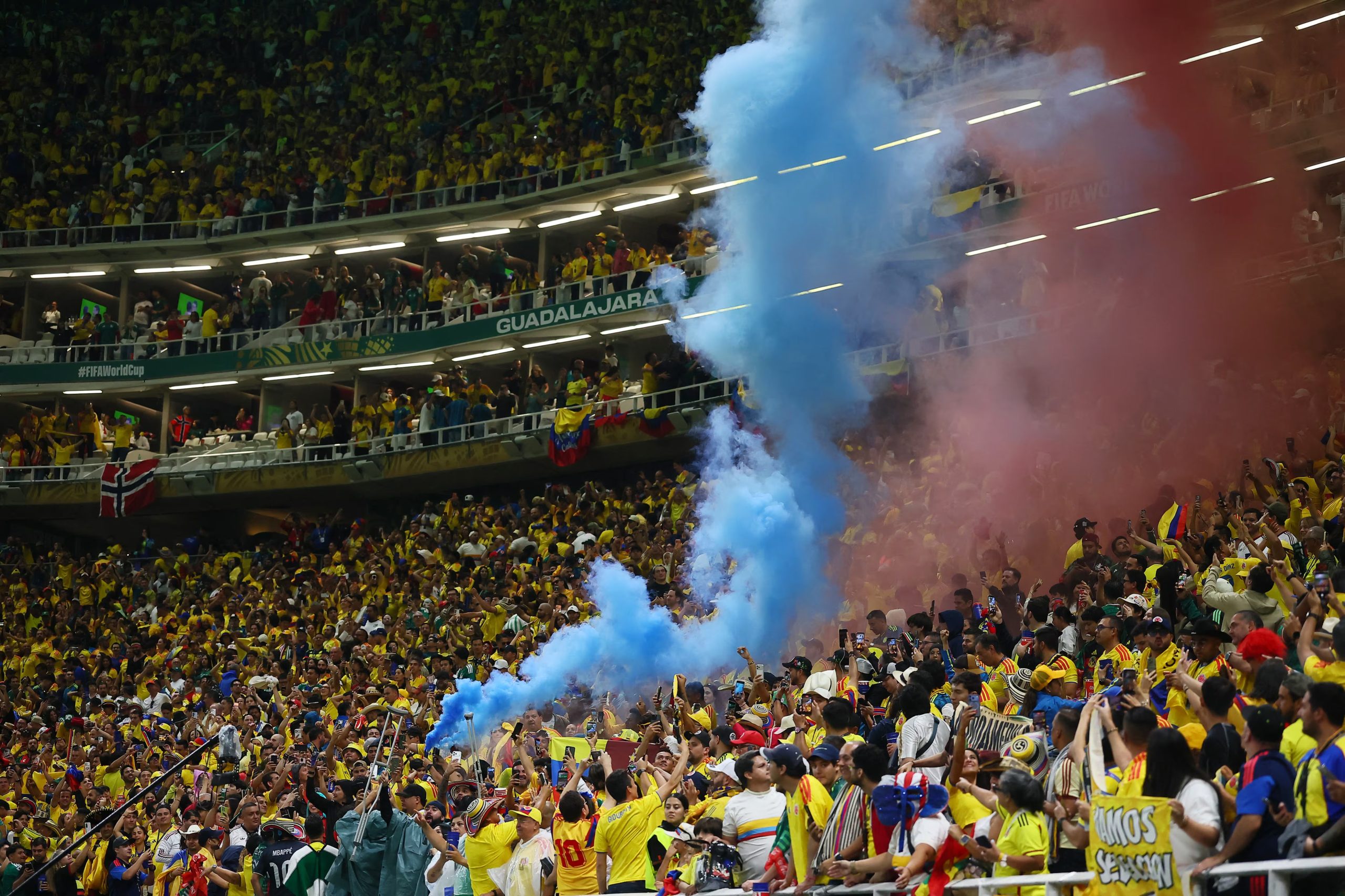 Hinchas de la Selección Colombia tendrán un espacio especial en Miami para el compromiso ante Portugal - crédito Eloisa Sánchez/REUTERS