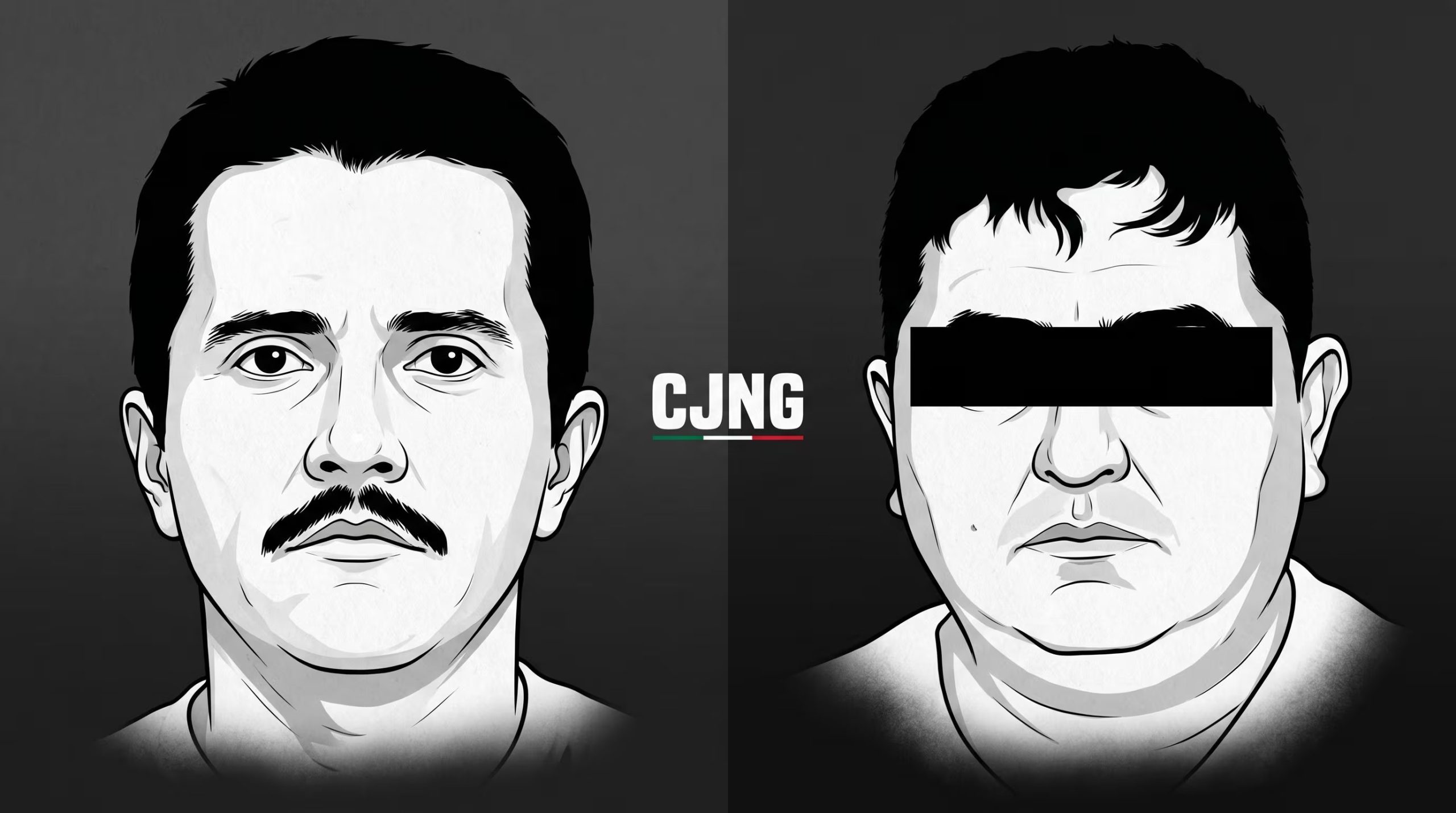 El Mencho y El Jardinero del CJNG. (Imagen Ilustrativa Infobae)
