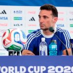 Scaloni y Enzo Fernández hablan en conferencia de prensa antes del partido ante Austria con el pase a 16avos del Mundial en juego